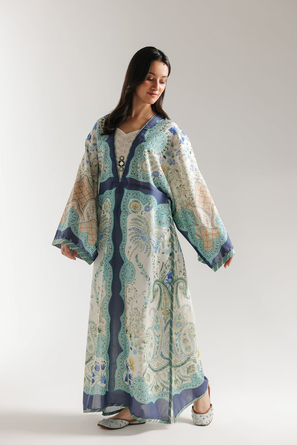 PRINTED KAFTAN (E4175/103/003)