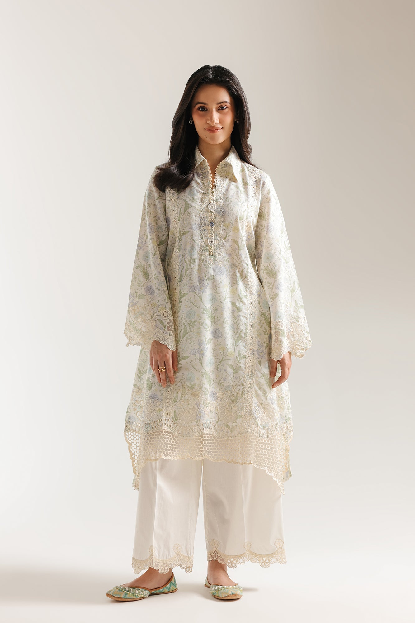 EMBROIDERED SUIT (E4182/103/005)