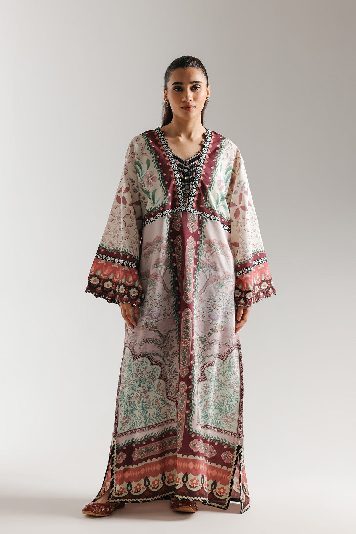 PRINTED KAFTAN (E4206/103/814)