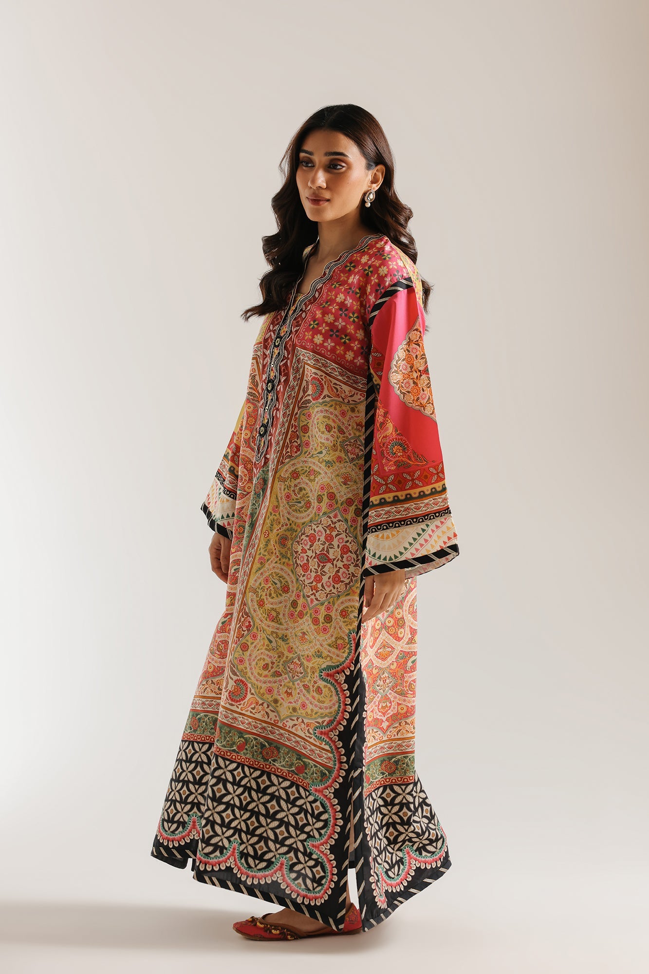 PRINTED KAFTAN (E4316/103/109)