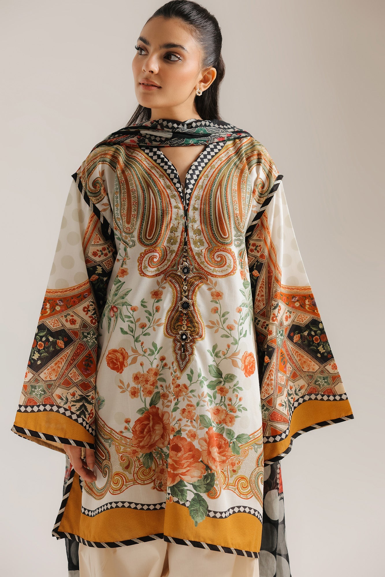 PRINTED SUIT (E4325/103/005)