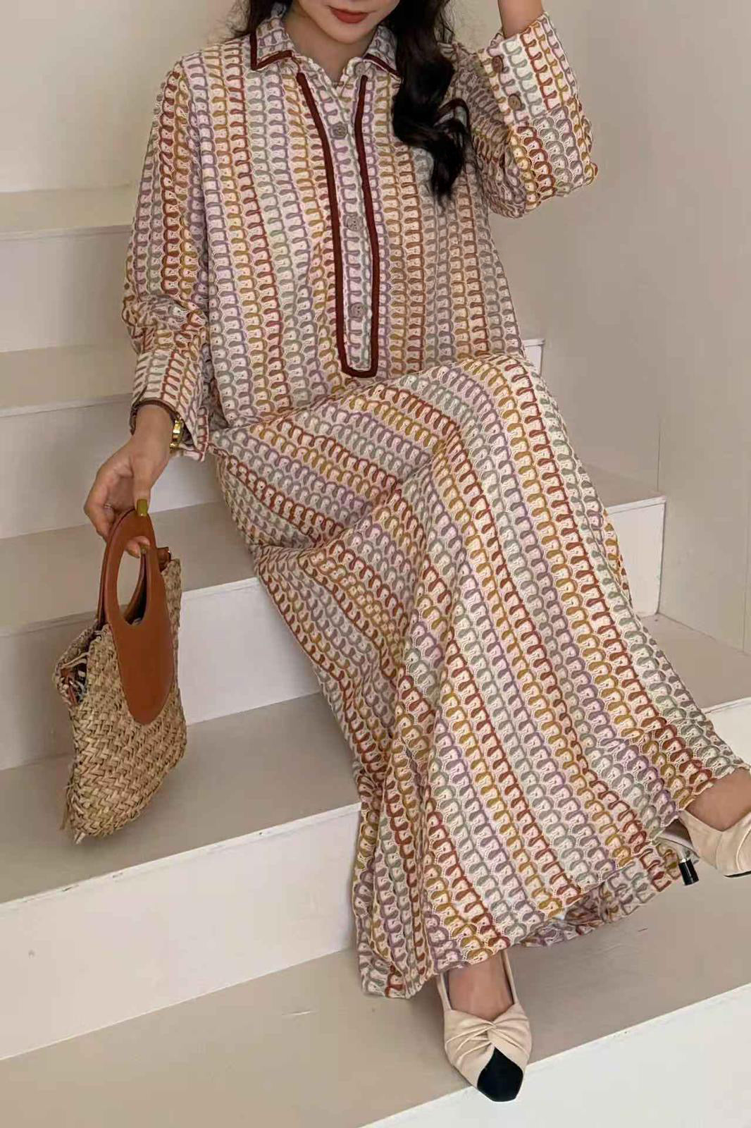 Bodrum Maxi Crochet Dress