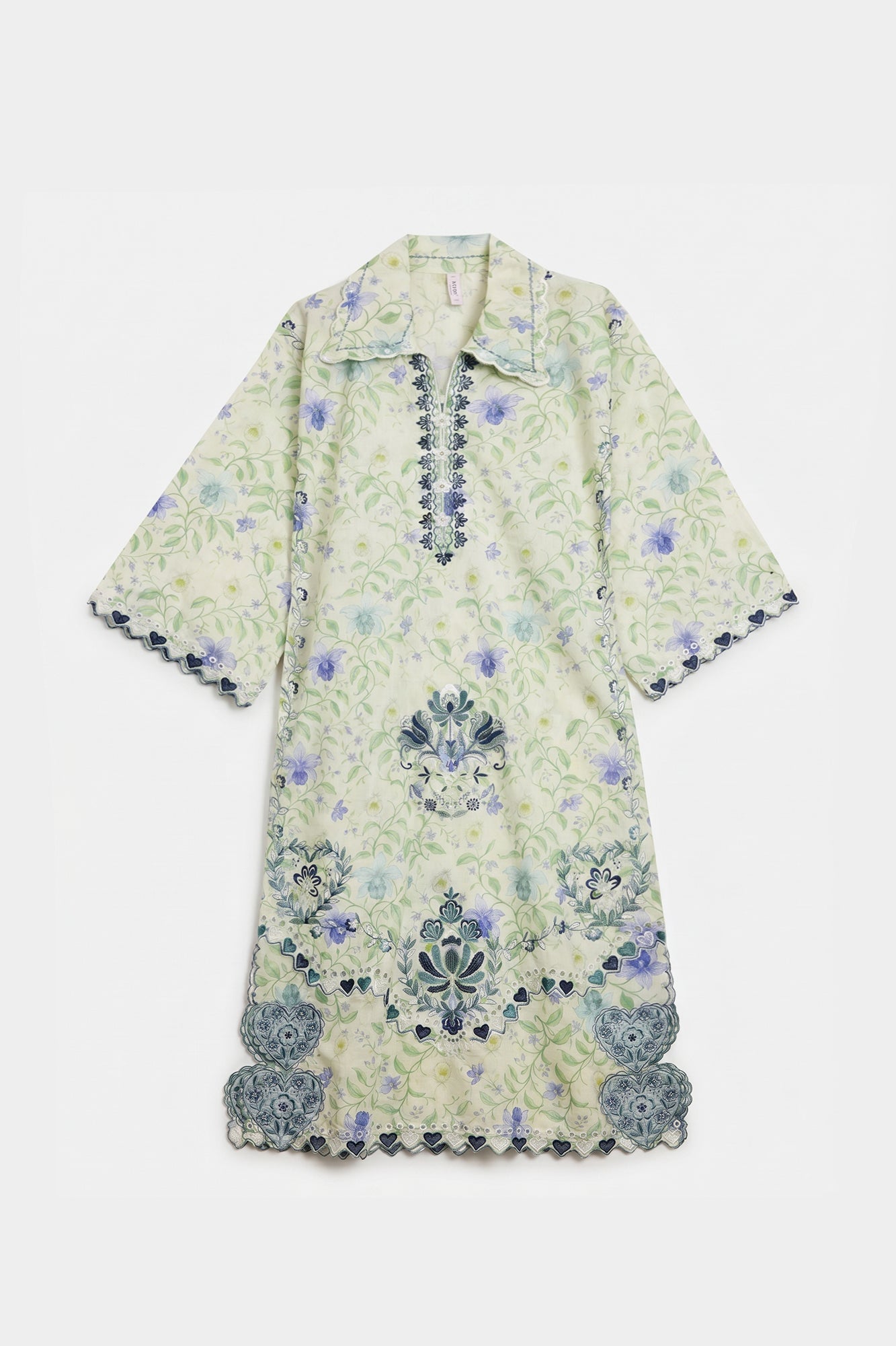 EMBROIDERED KAFTAN (E4472/103/115)