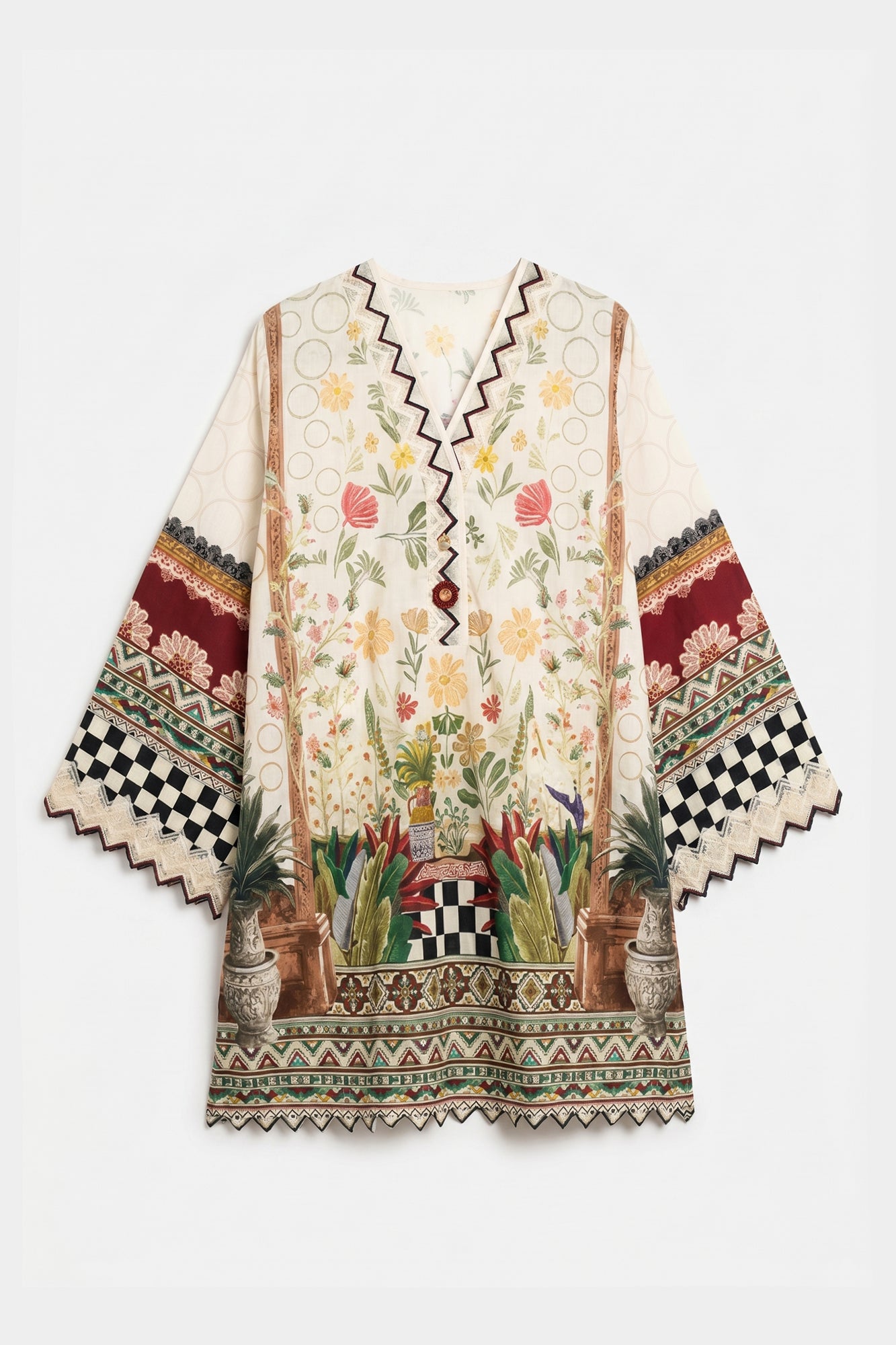 EMBROIDERED SUIT (E4476/103/002)