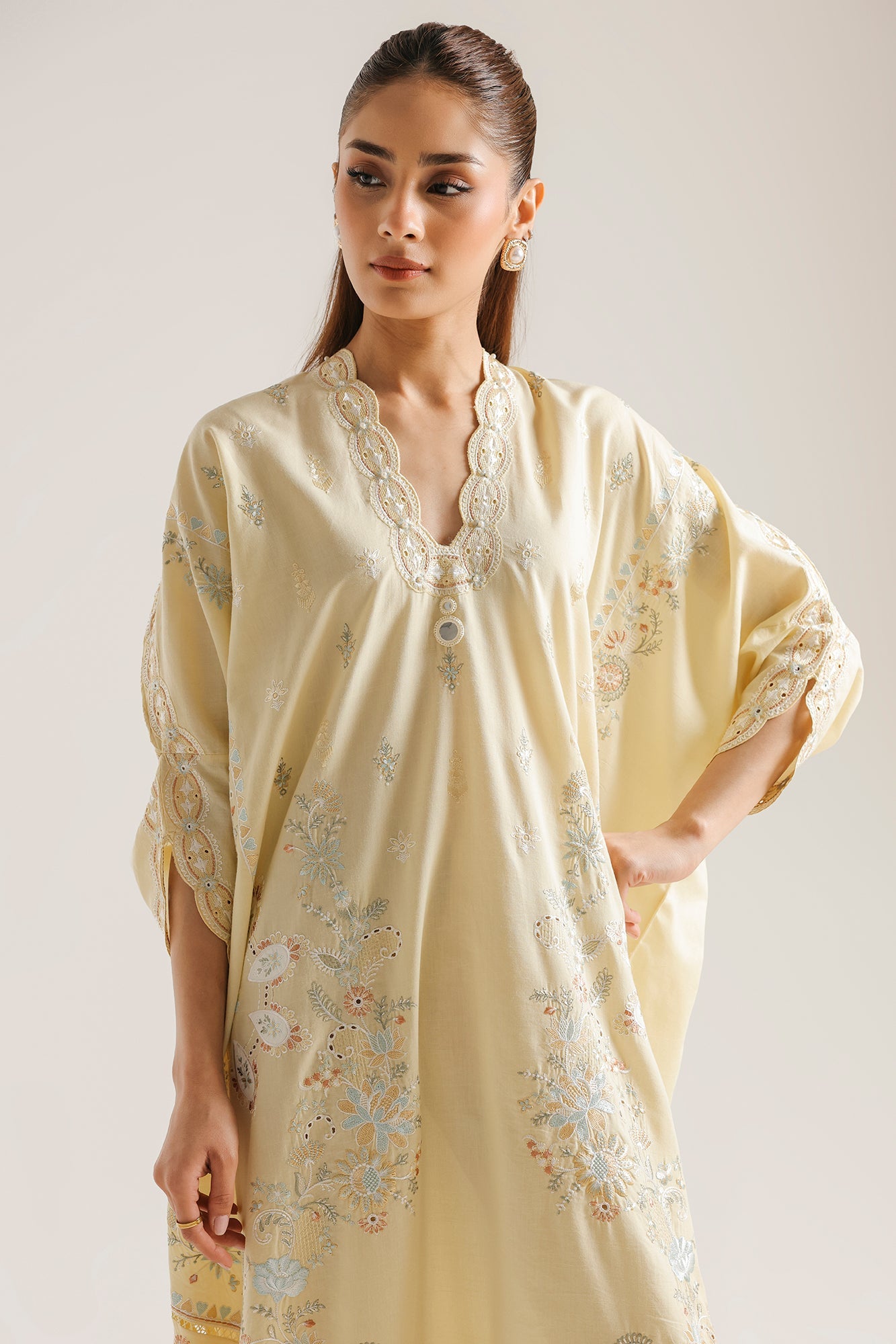 EMBROIDERED KAFTAN (E4501/103/112)