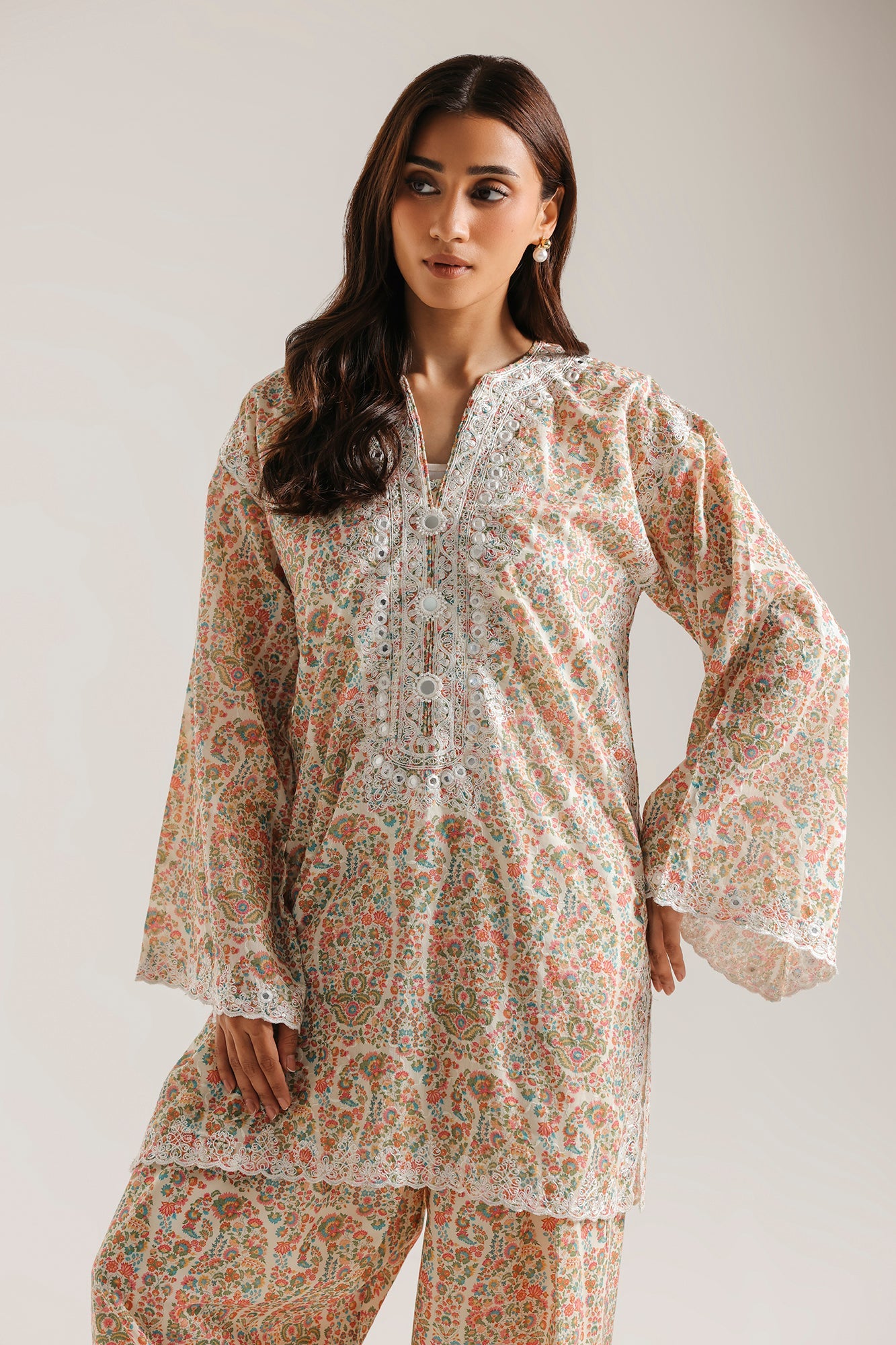 EMBROIDERED SUIT (E4513/103/006)