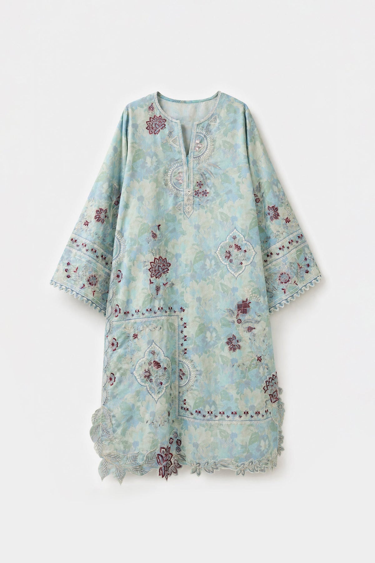 EMBROIDERED SUIT (E4718/103/721)