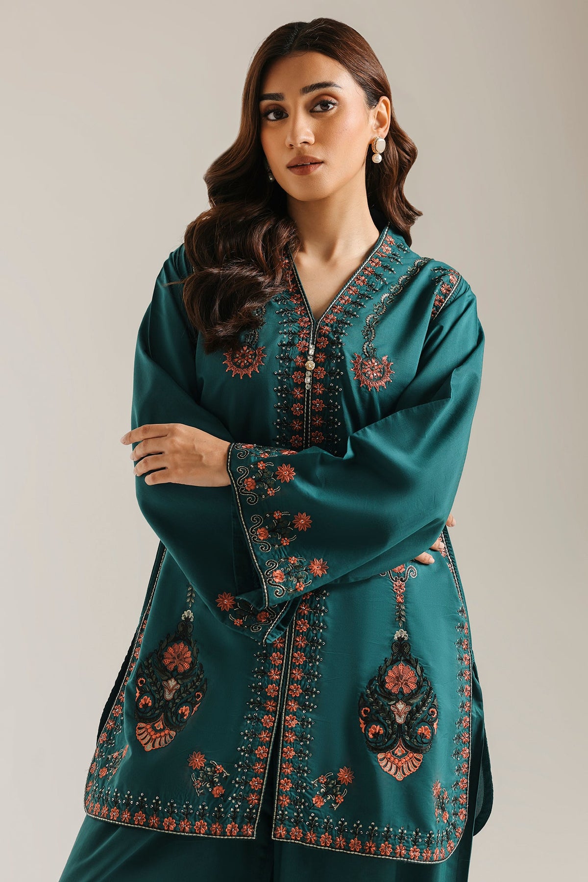 EMBROIDERED SUIT (E4747-103-706)