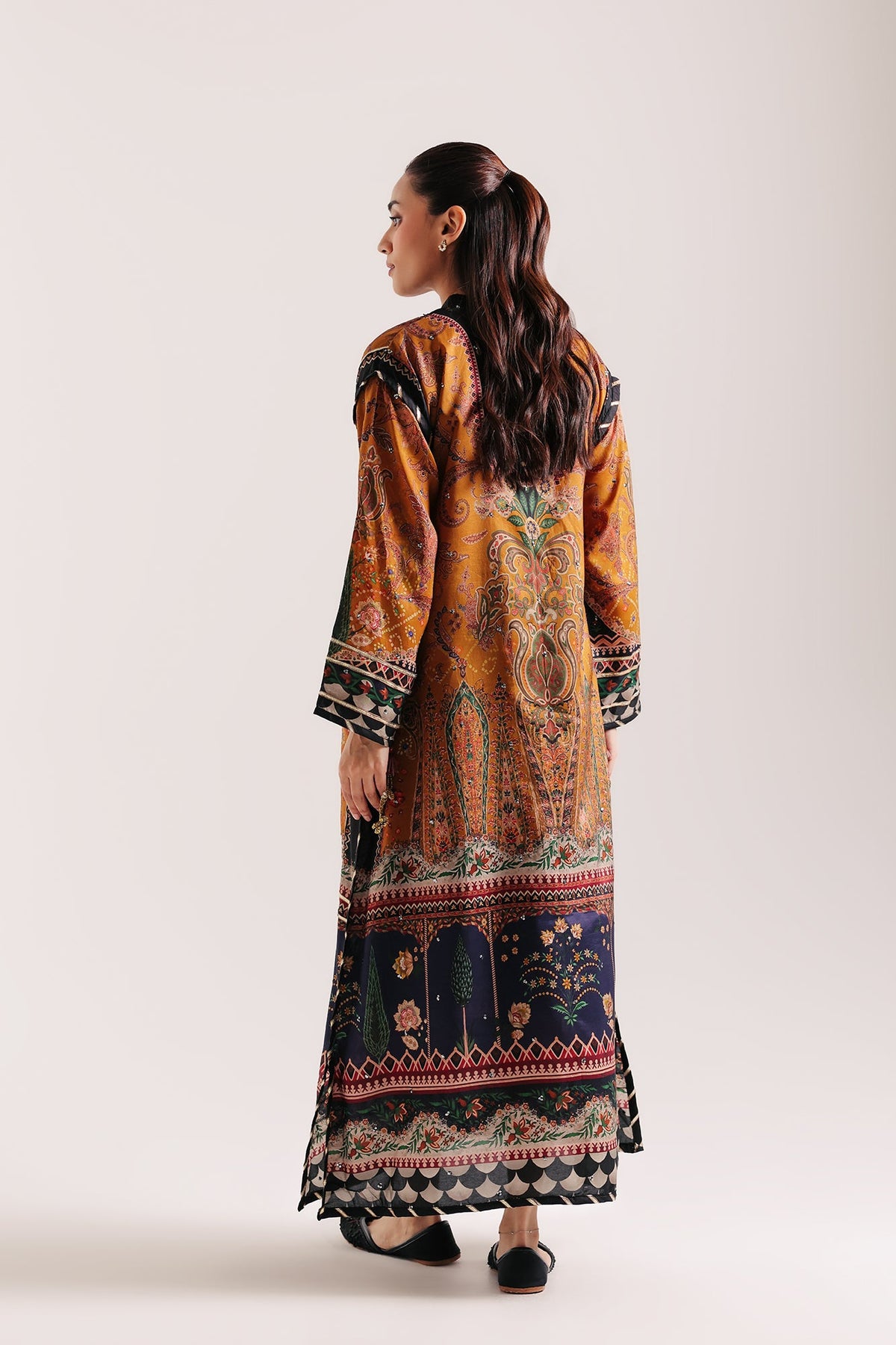 EMBROIDERED KAFTAN (E4850-103-218)