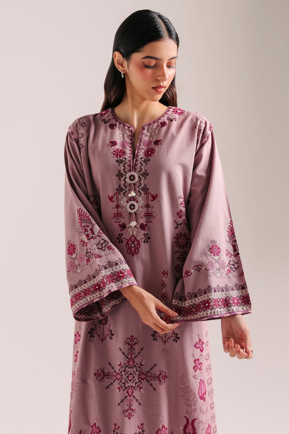 EMBROIDERED DRESS (E4897-103-530)