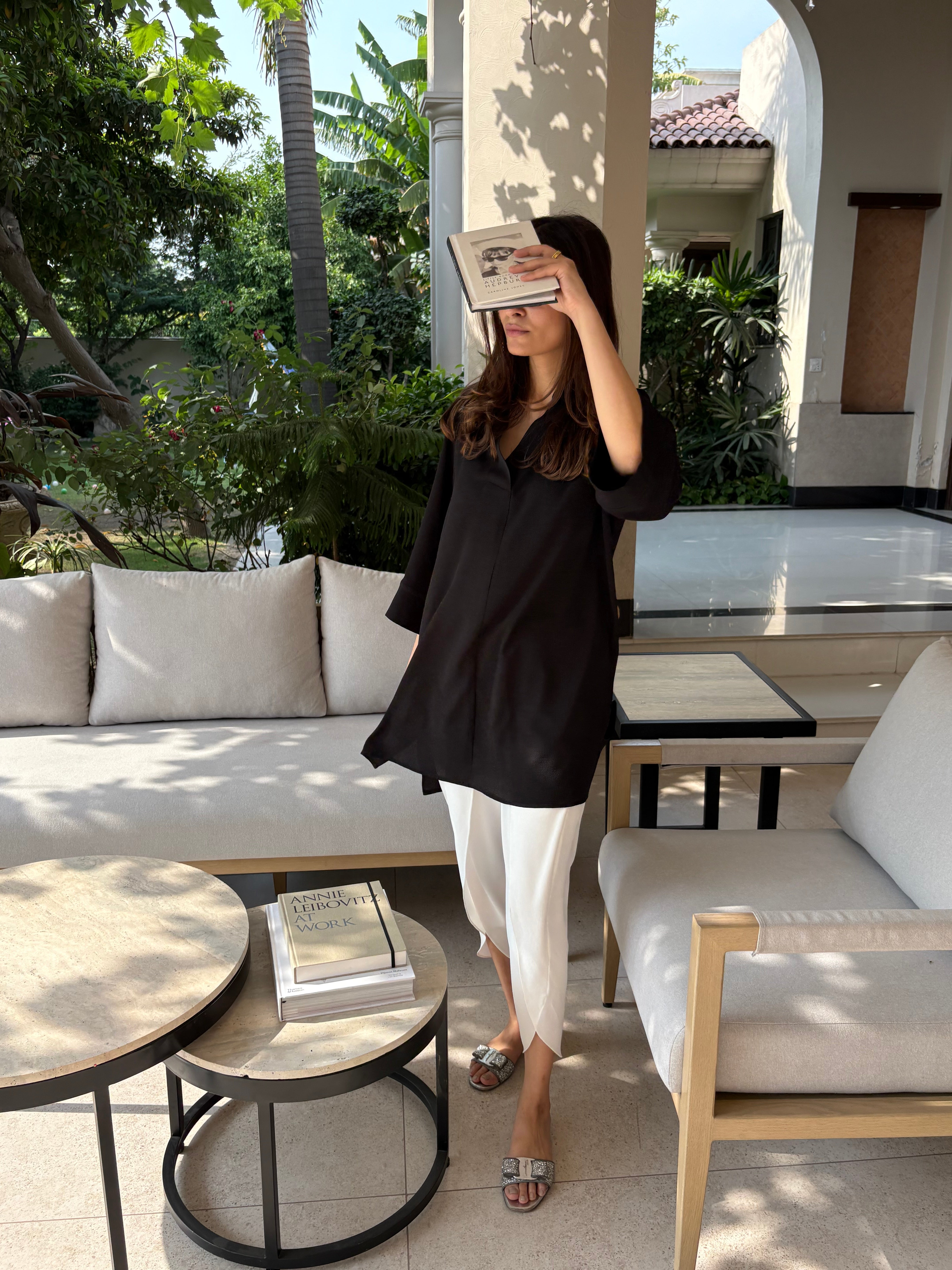 Toby Tunic with Tulip Shalwar/ Matching Culottes