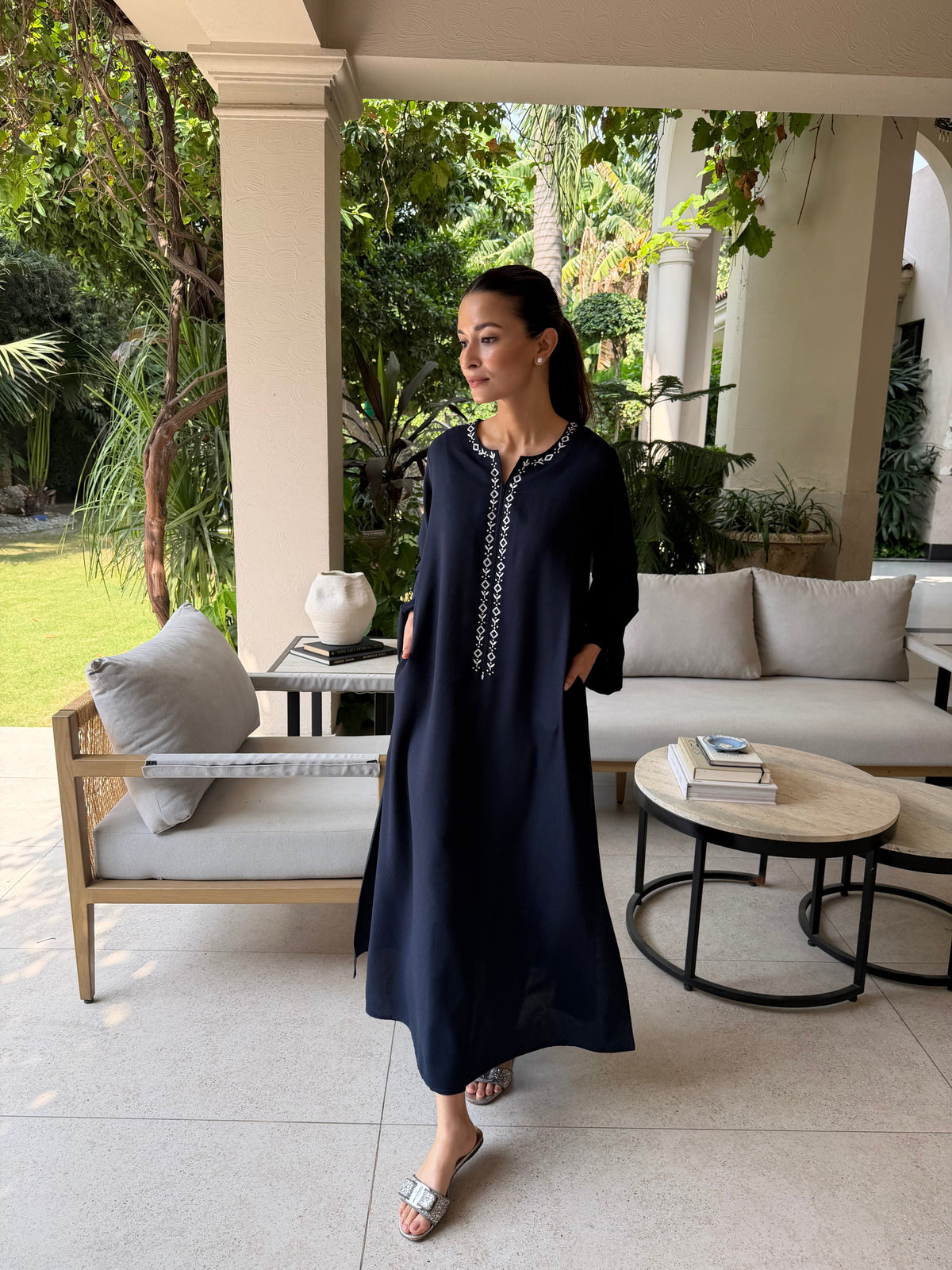Navy Mardana Kurta