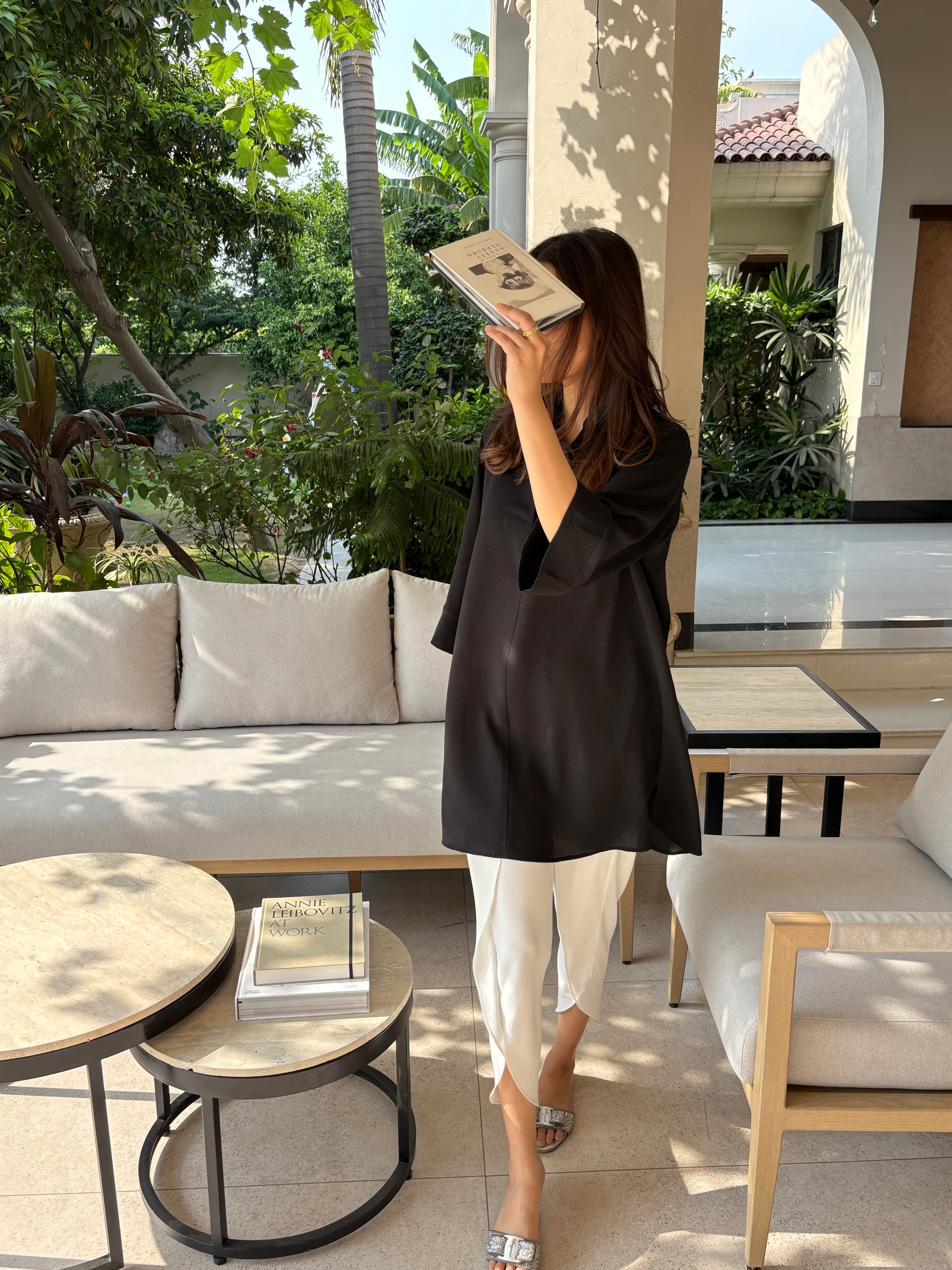 Toby Tunic with Tulip Shalwar/ Matching Culottes