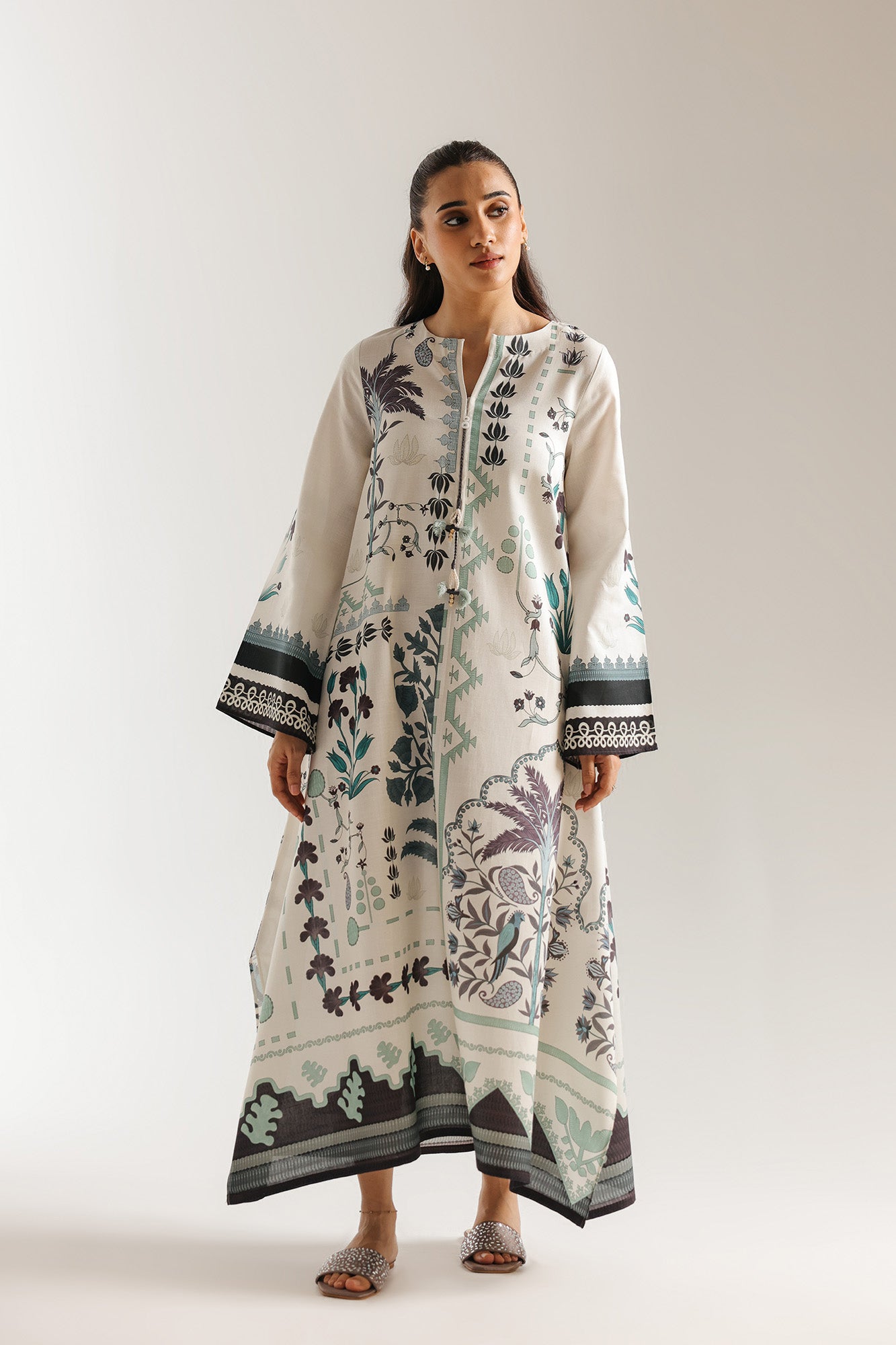 PRINTED DRESS (E7514/102/002)