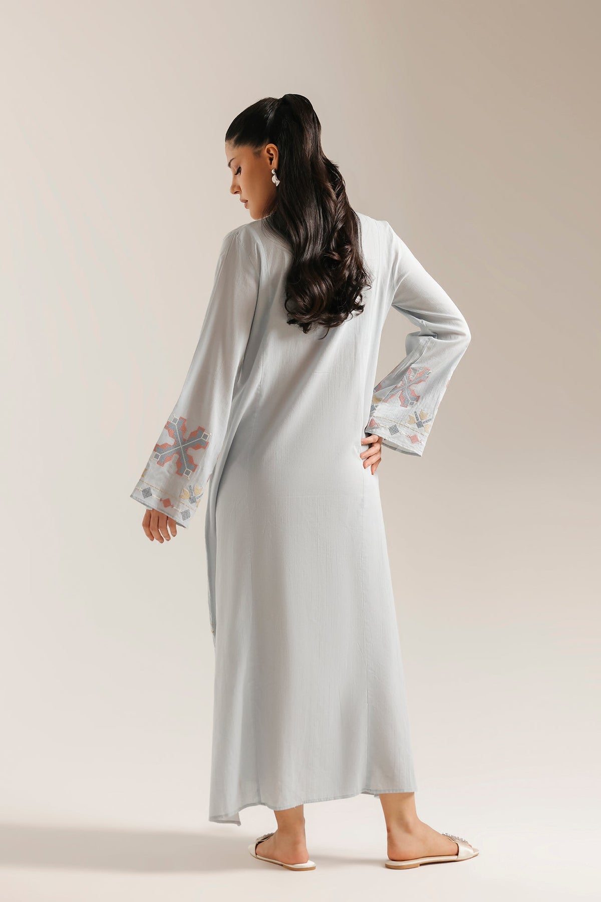 EMBROIDERED DRESS (E7538/102/722)