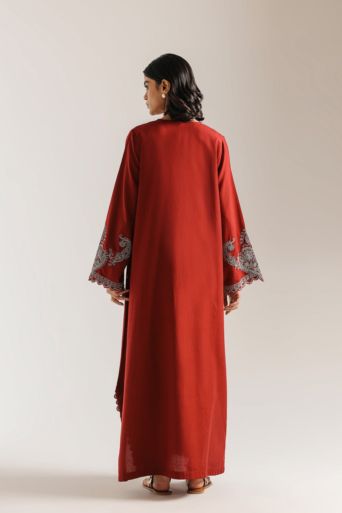 EMBROIDERED KAFTAN (E7541/102/403)