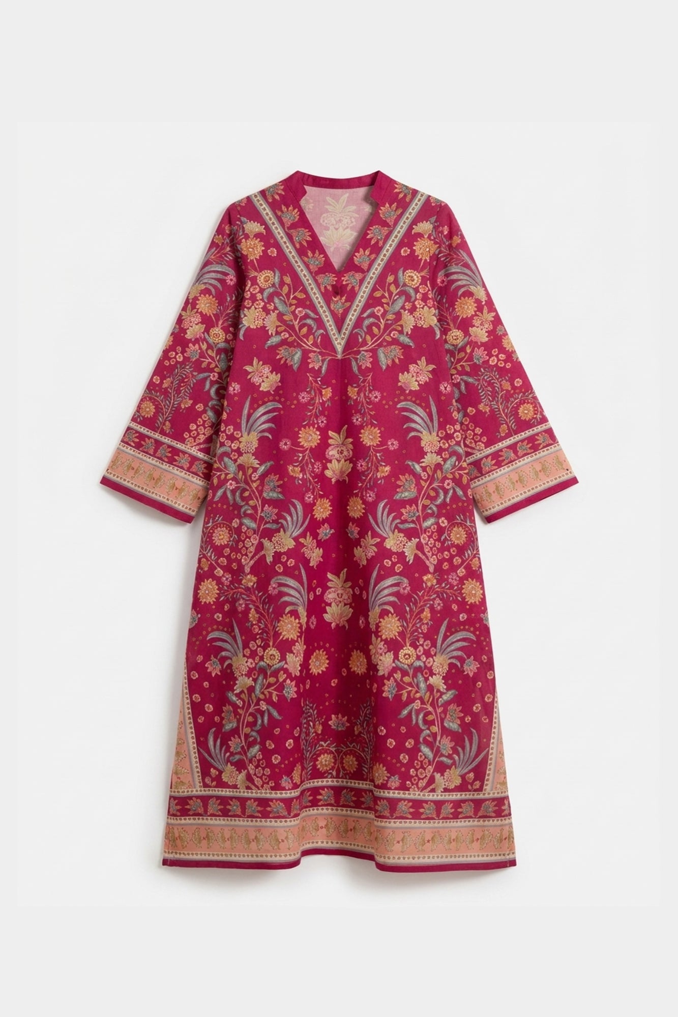 PRINTED KAFTAN (E7556/102/417)