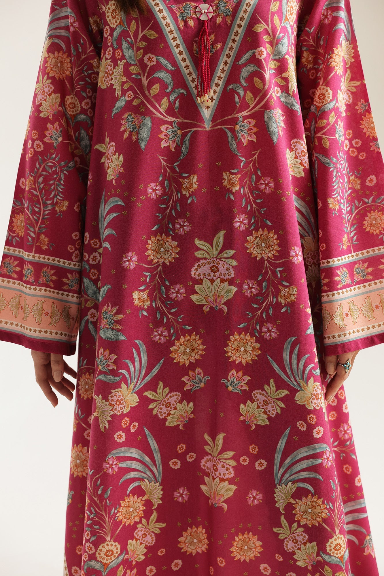PRINTED KAFTAN (E7556/102/417)
