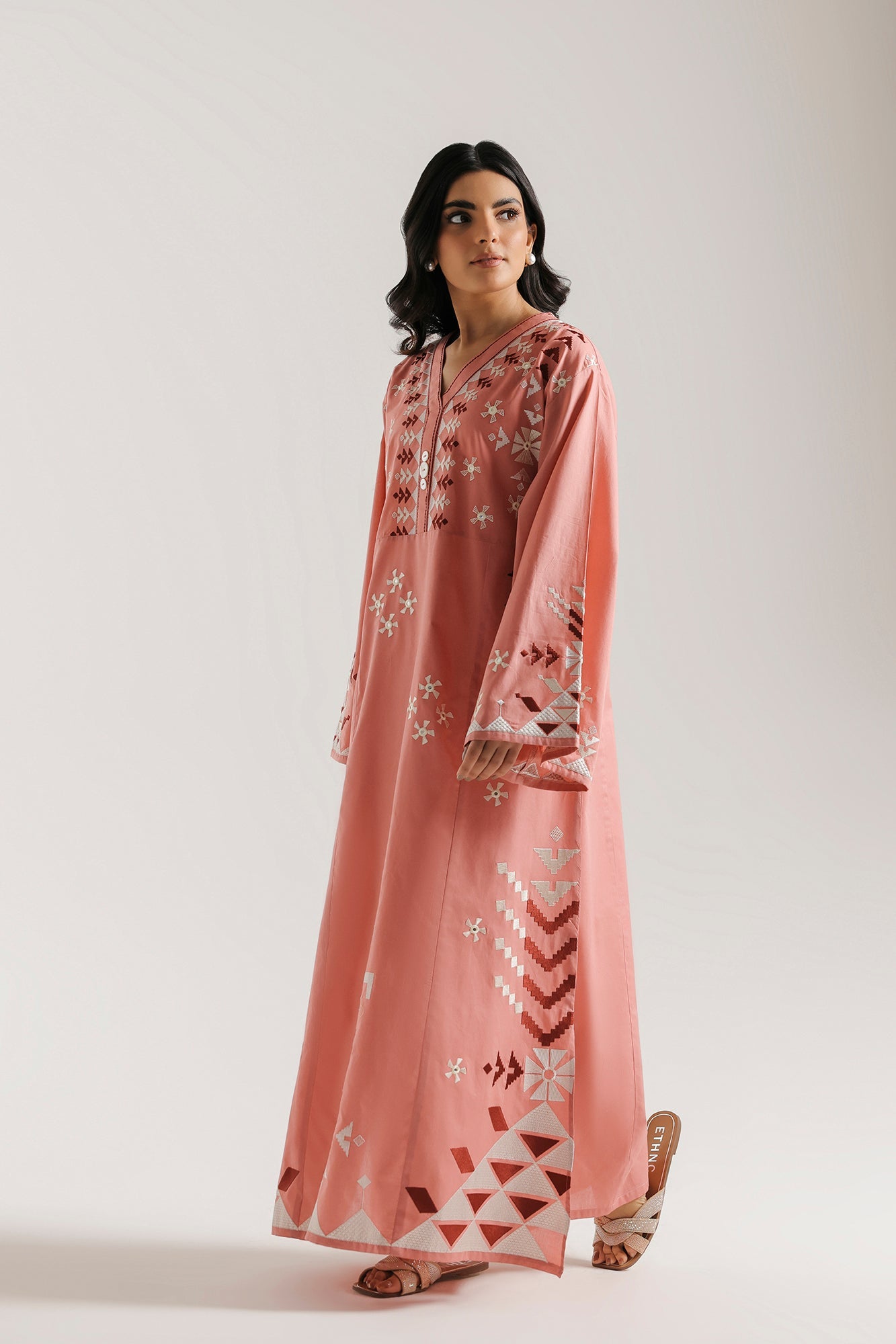 EMBROIDERED DRESS (E7567/102/422)