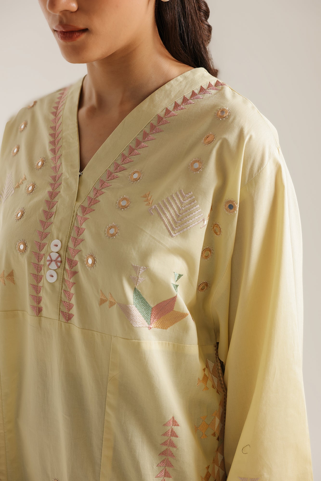 EMBROIDERED DRESS (E7569/102/110)