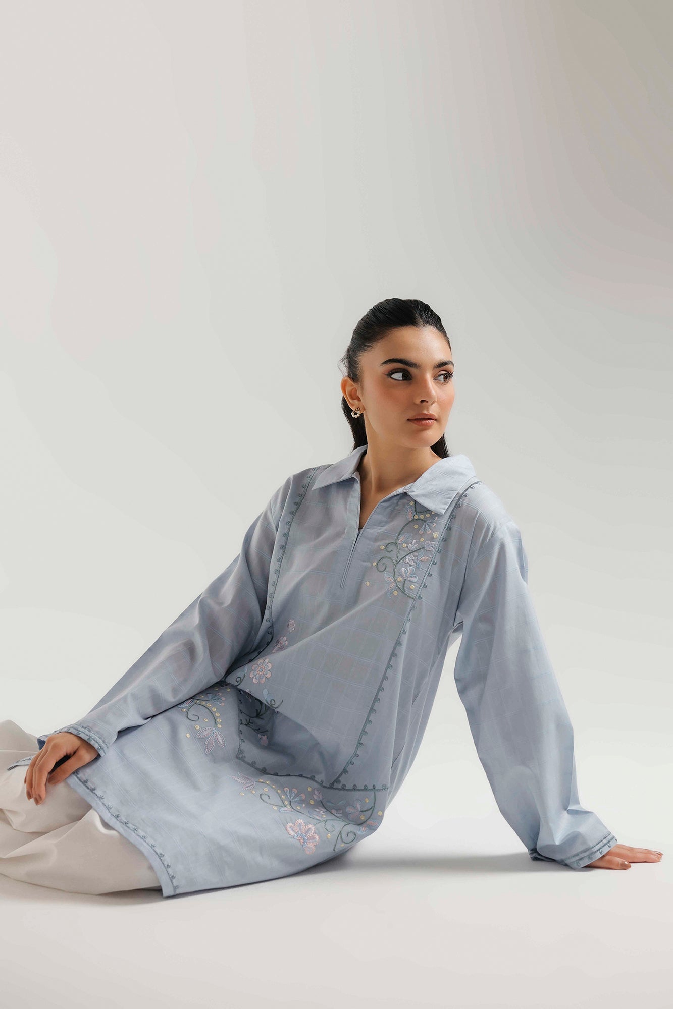 EMBROIDERED SHIRT (E7634/102/635)