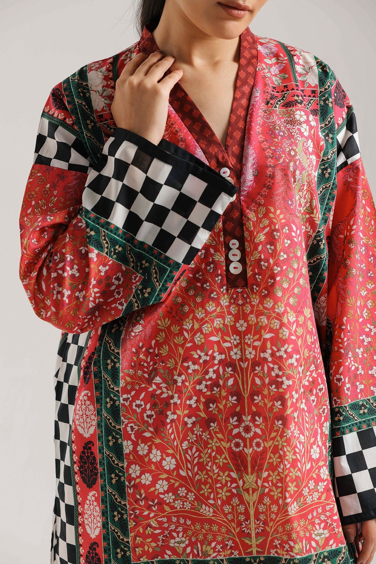 PRINTED KURTI (E7997/102/405)