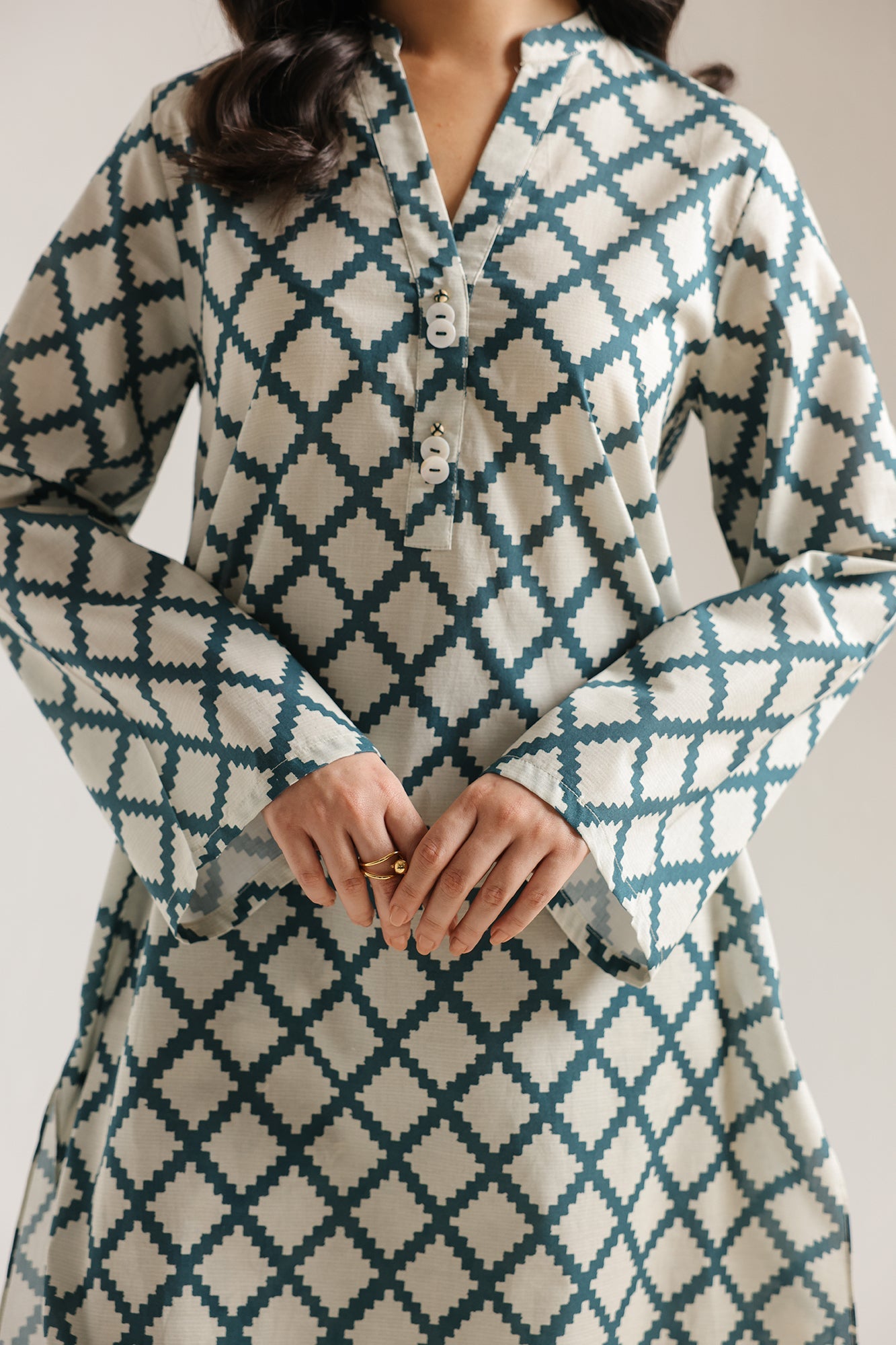 PRINTED SUIT (E8201/102/004)