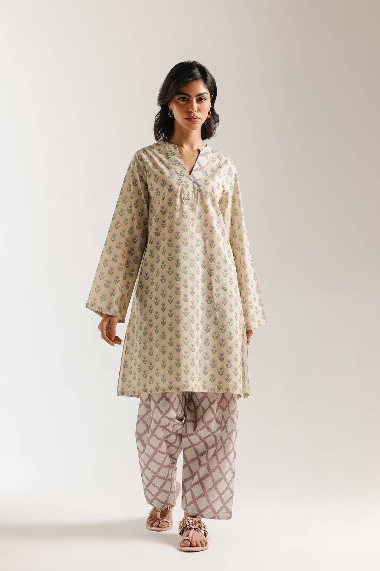 PRINTED SUIT (E8206/102/112)