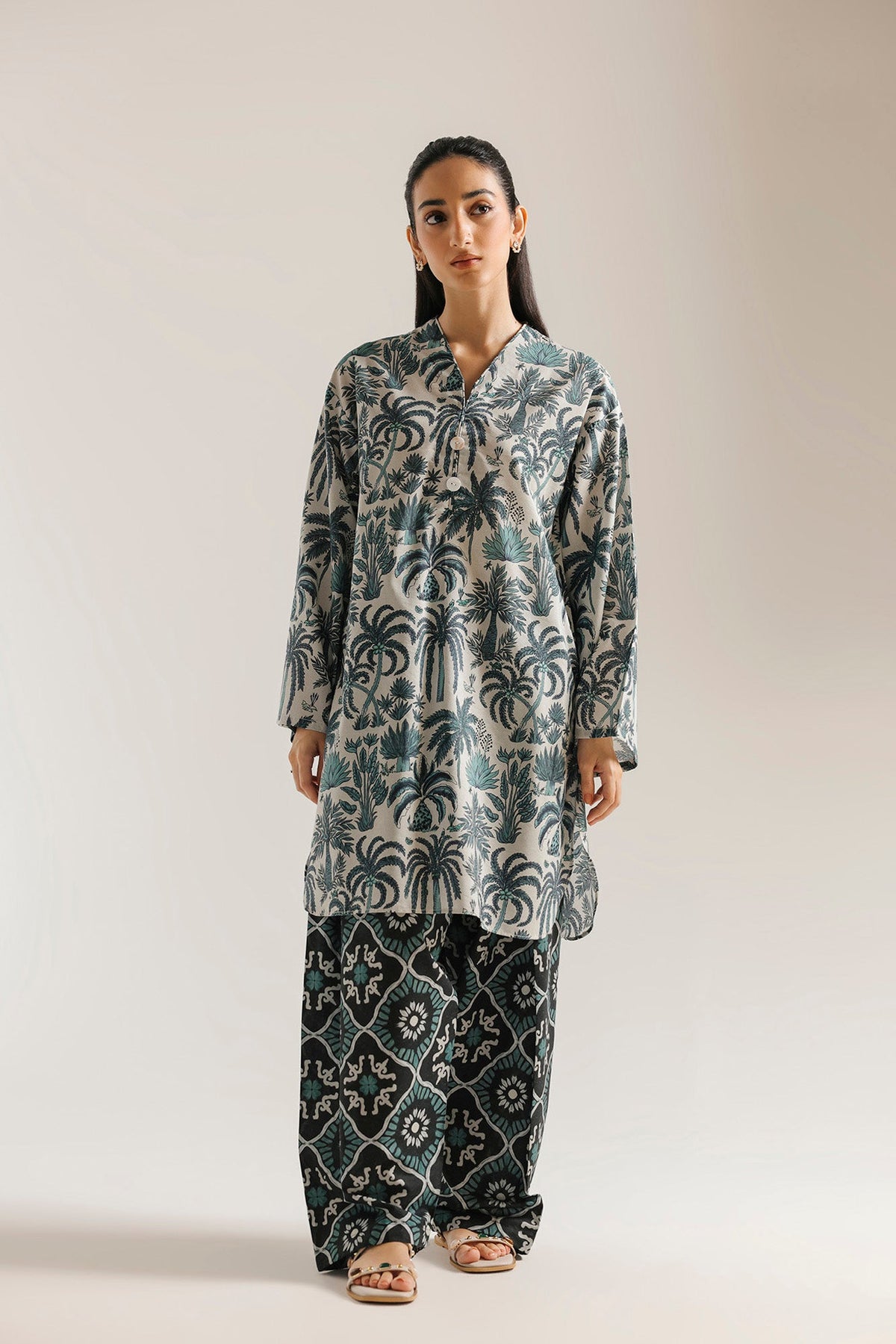 PRINTED SUIT (E8271/102/003)