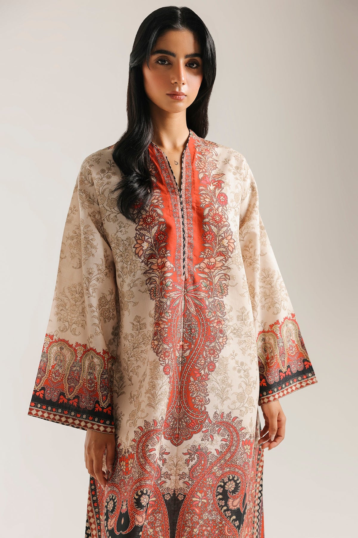 PRINTED KAFTAN (E8310/102/007)