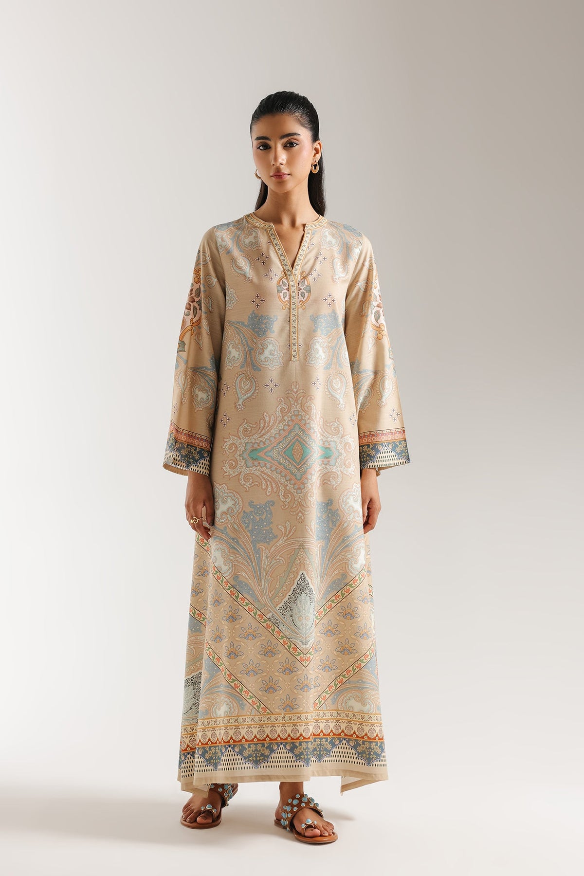 PRINTED KAFTAN (E8380/102/113)