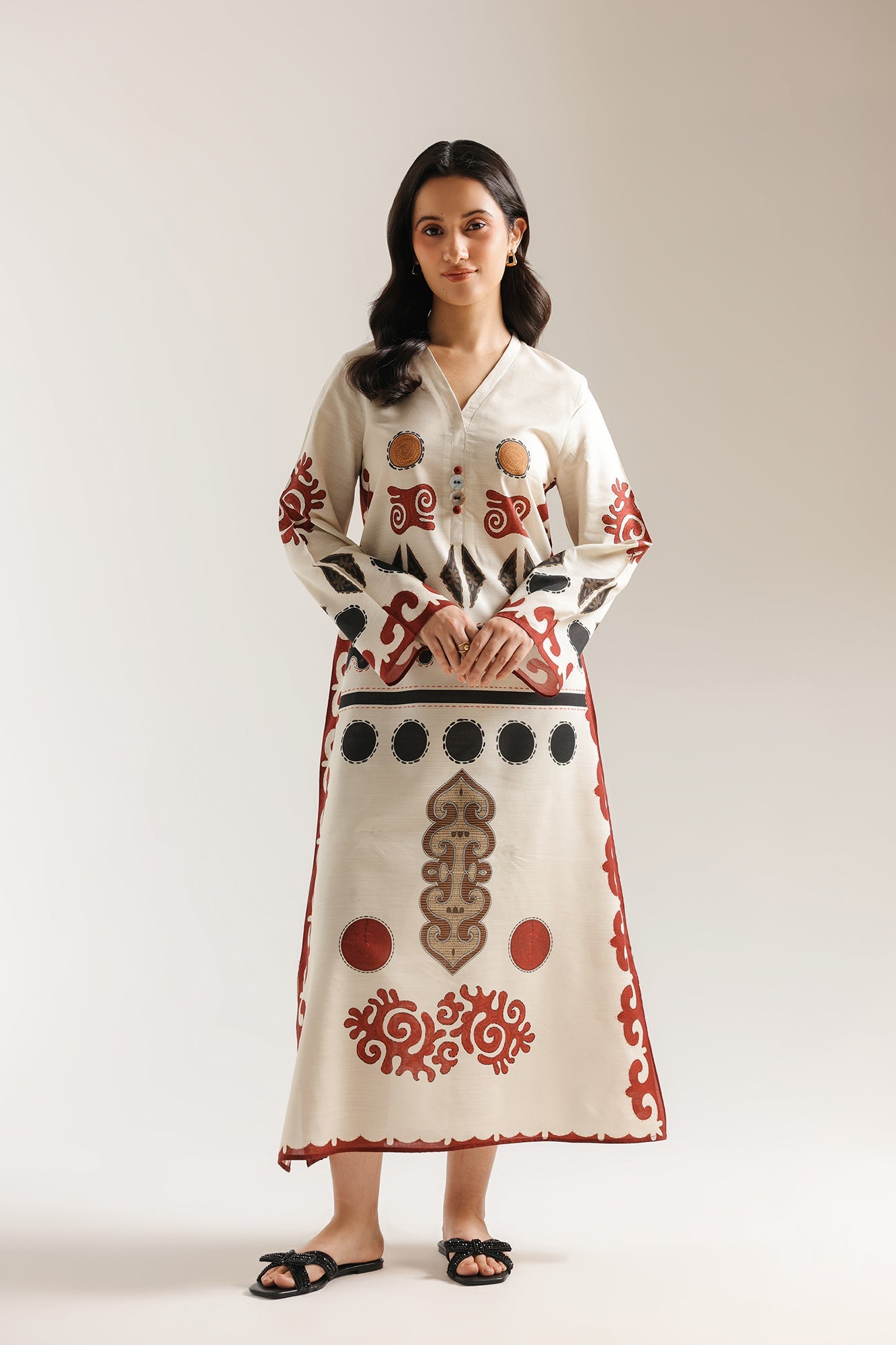 PRINTED KAFTAN (E8460/102/004)