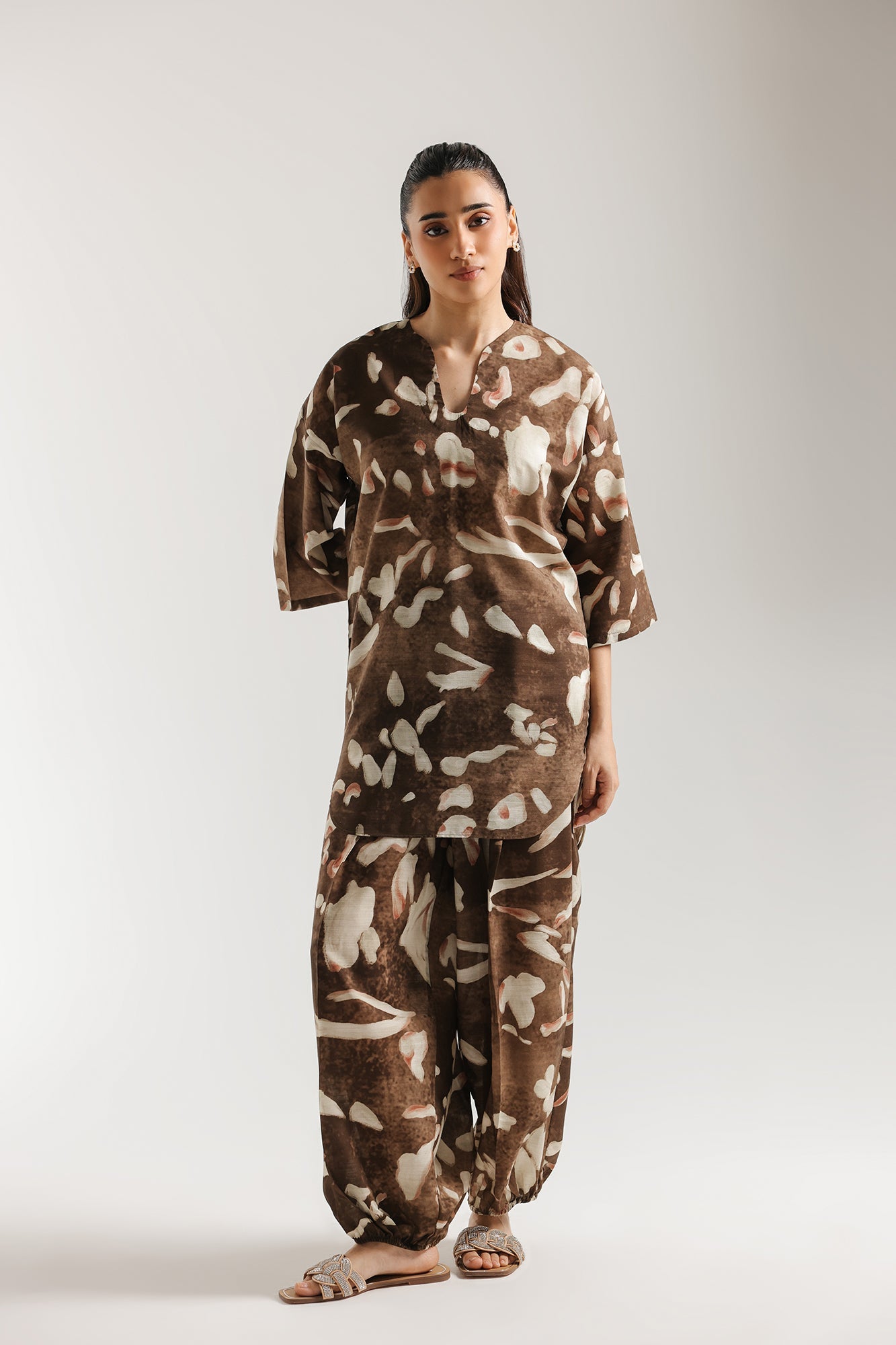 PRINTED SUIT (E8464/102/007)