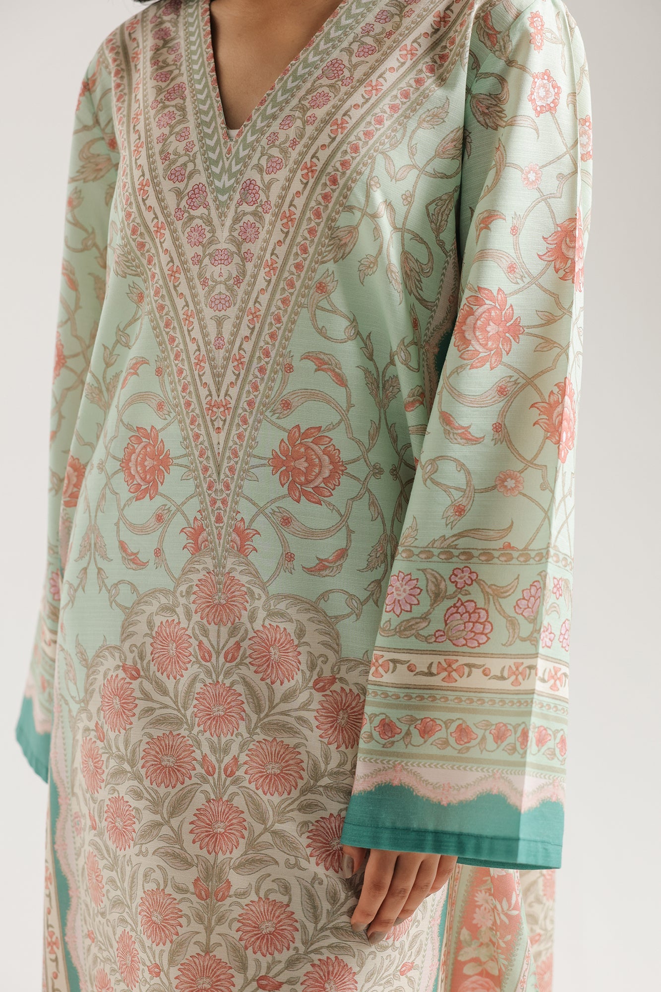 PRINTED KAFTAN (E8471/102/709)