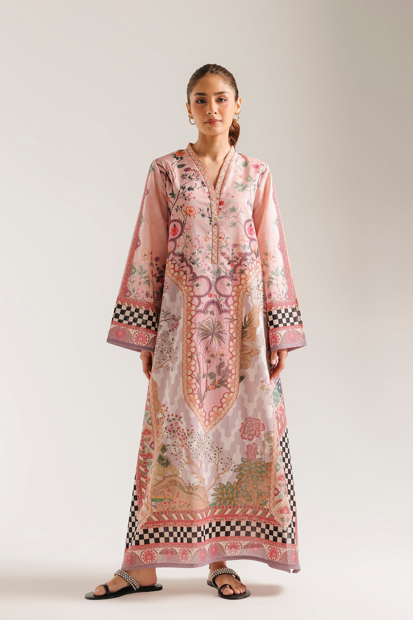 PRINTED KAFTAN (E8477/102/316)