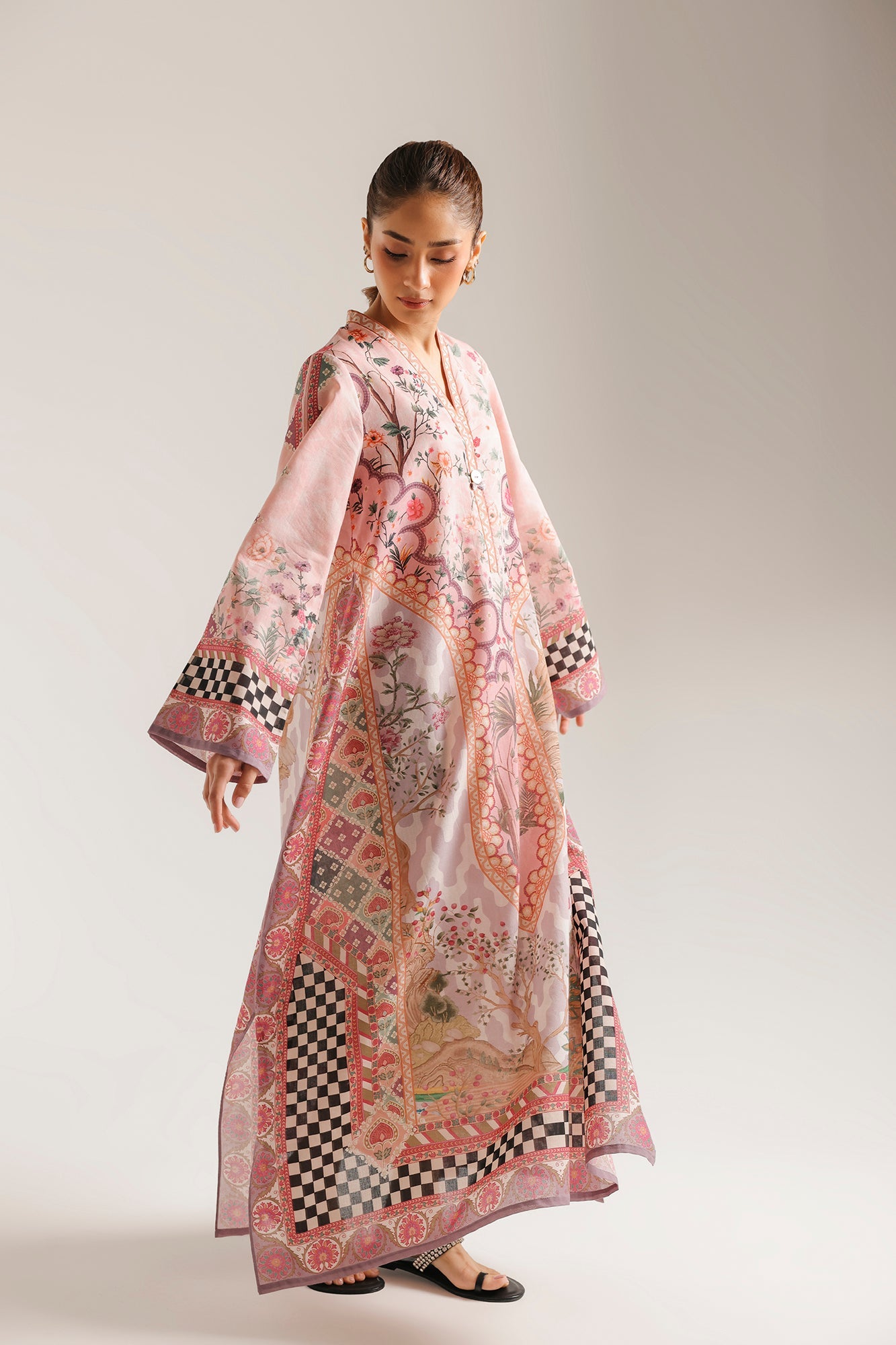 PRINTED KAFTAN (E8477/102/316)