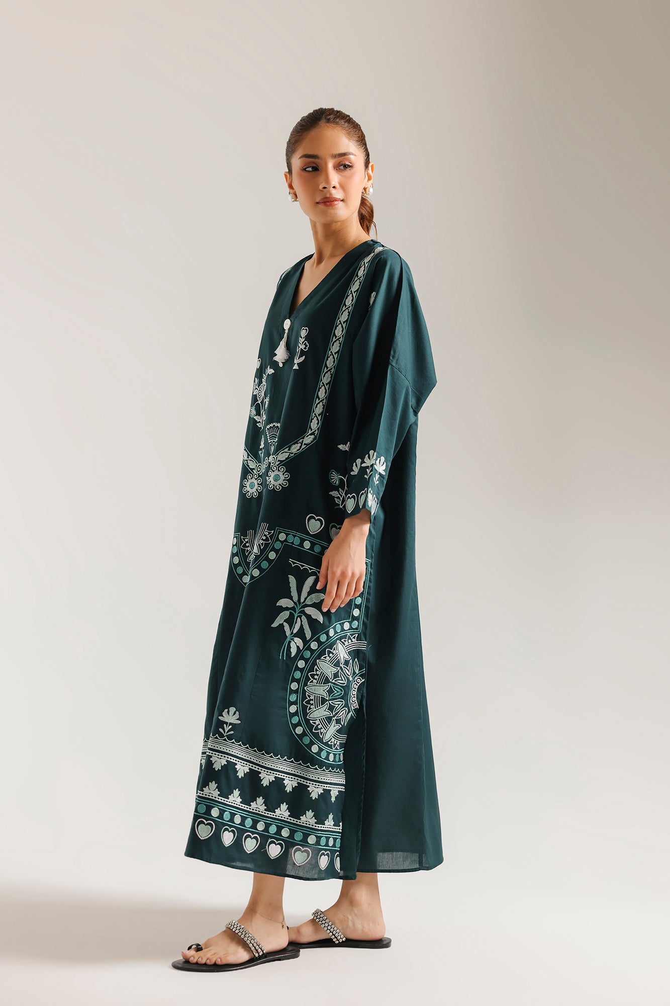 Ethnc - EMBROIDERED DRESS