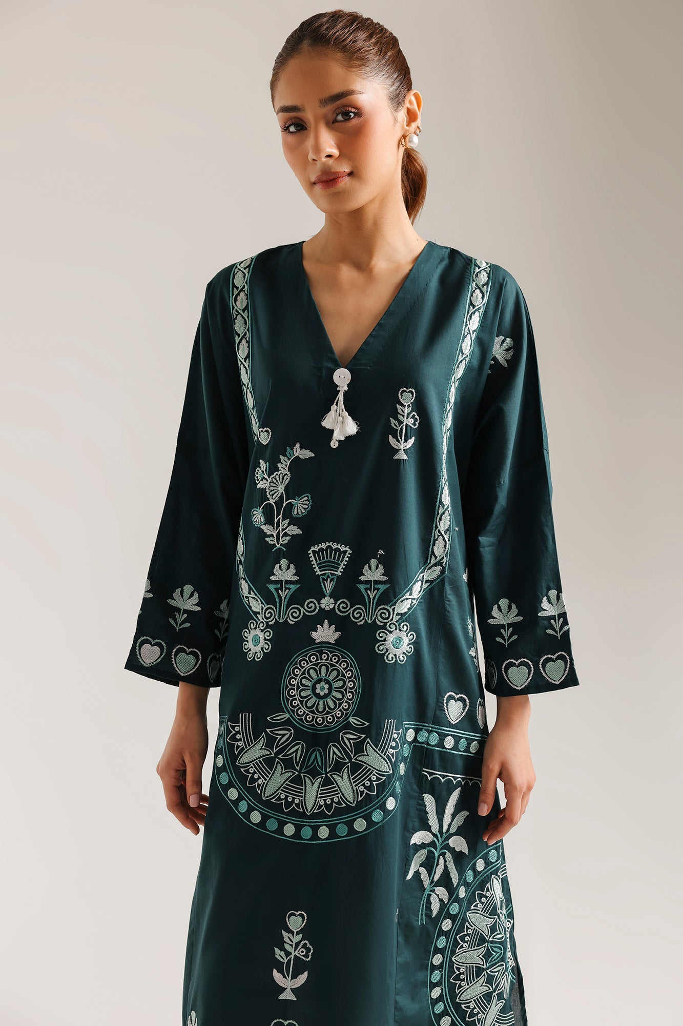 Ethnc - EMBROIDERED DRESS