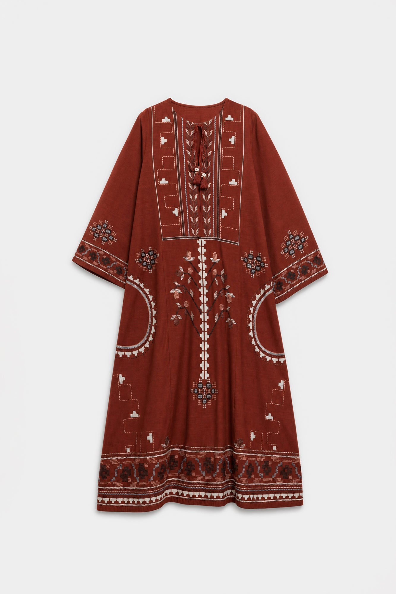 EMBROIDERED KAFTAN (E9305/102/204)