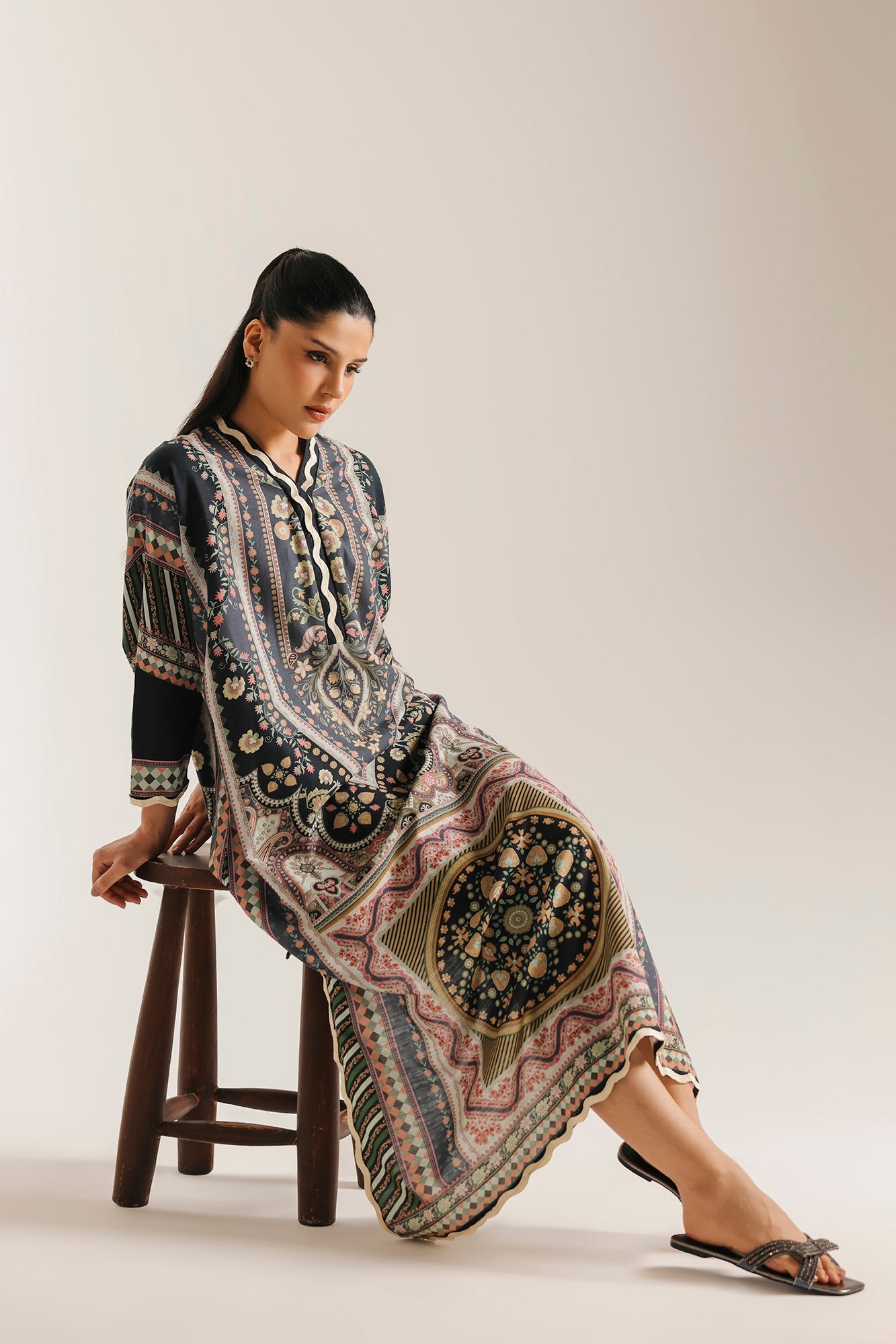 PRINTED KAFTAN (E9310-102-902)