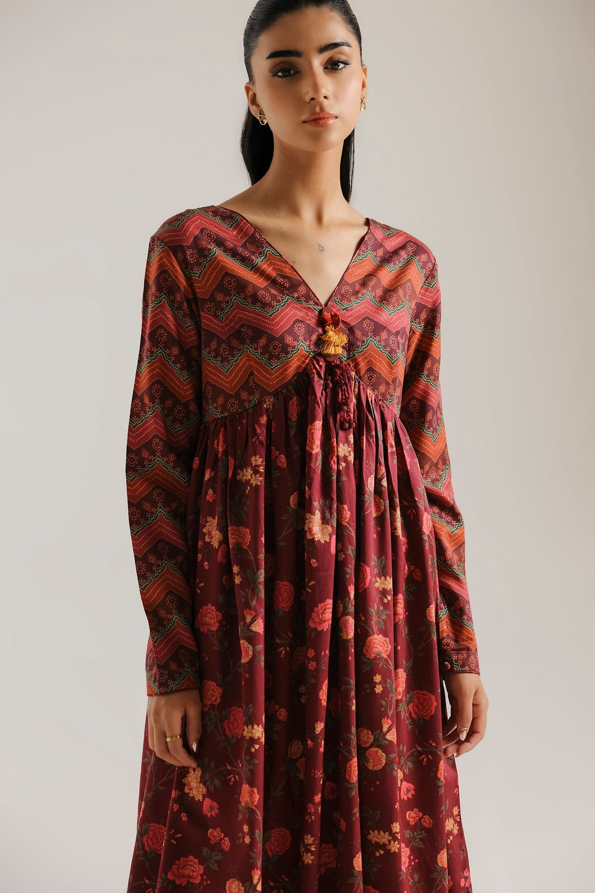 PRINTED DRESS (E9368-102-320)