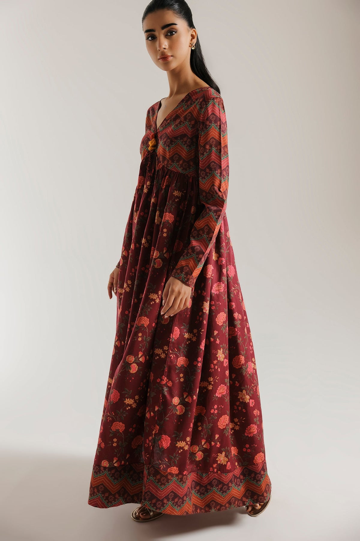 PRINTED DRESS (E9368-102-320)