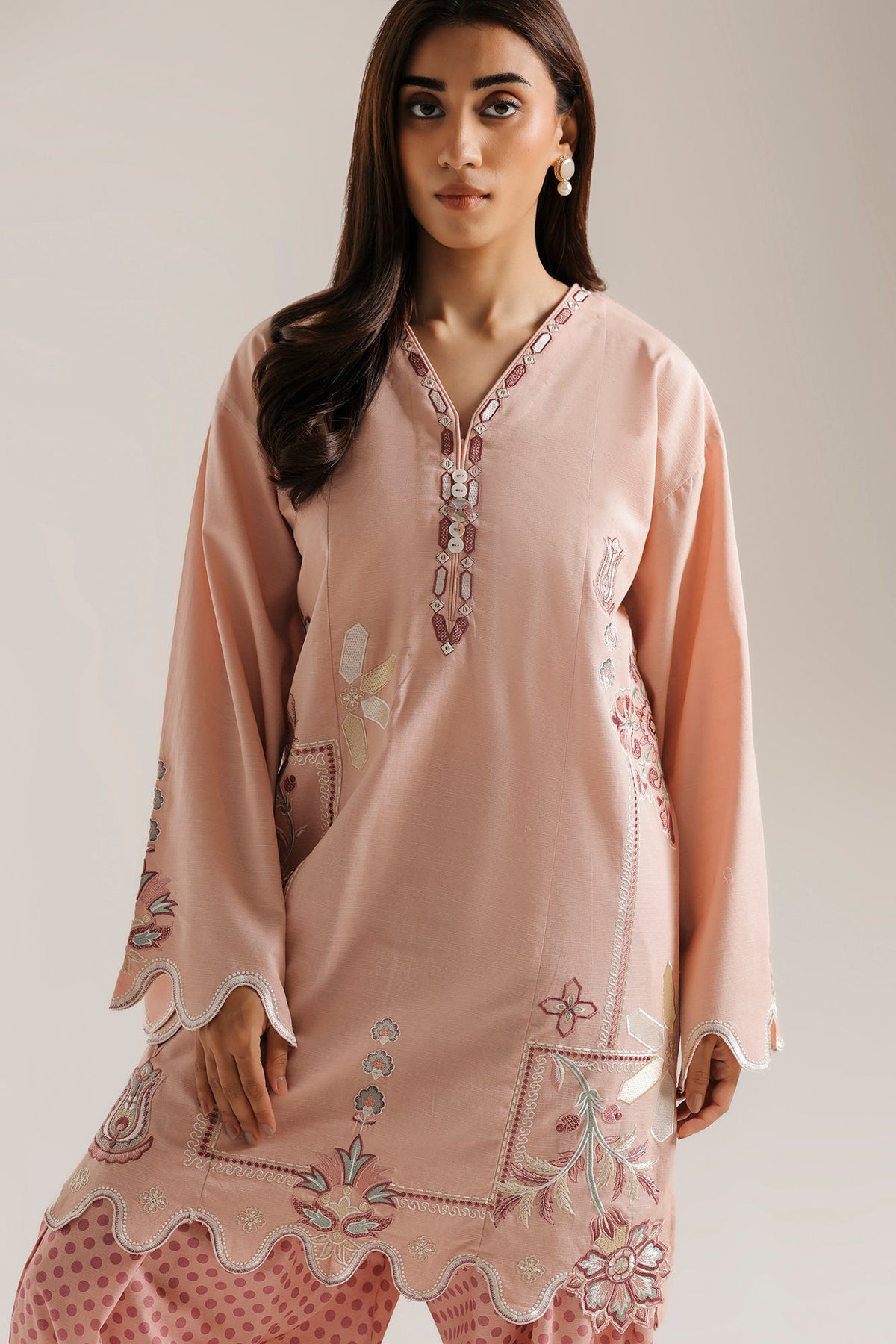 EMBROIDERED SUIT (E9378-102-427)