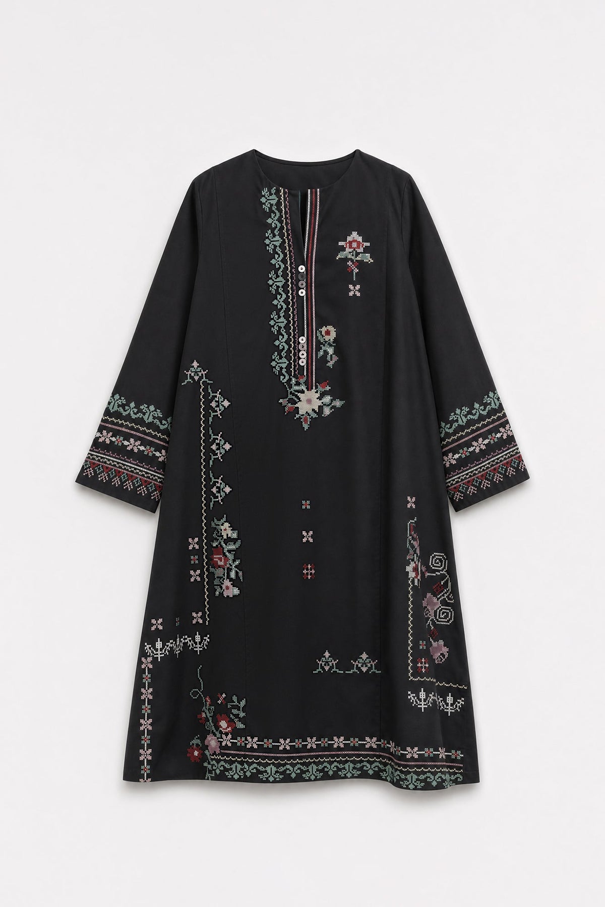 EMBROIDERED DRESS (E9415-102-902)