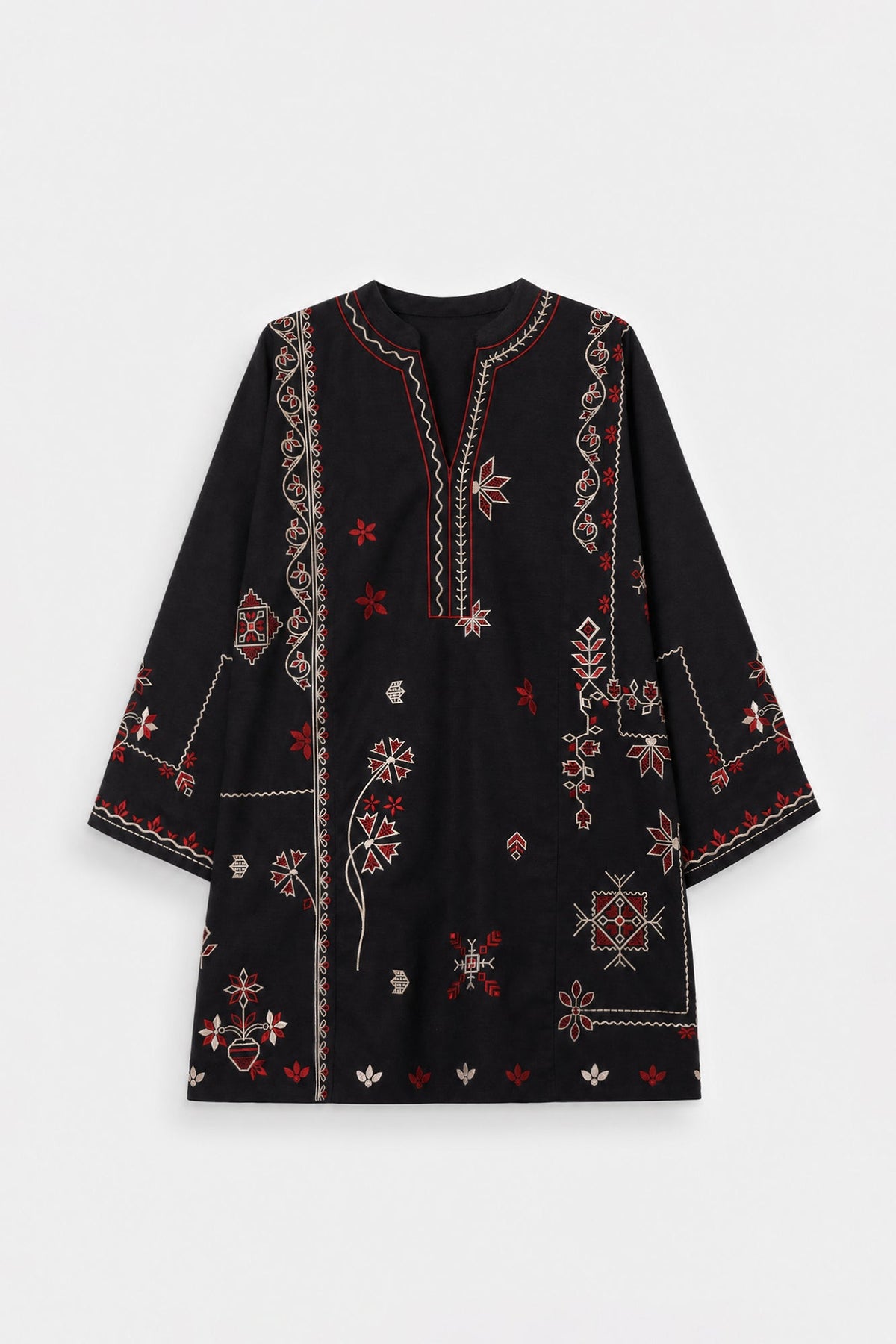 EMBROIDERED SUIT (E9546-102-902)
