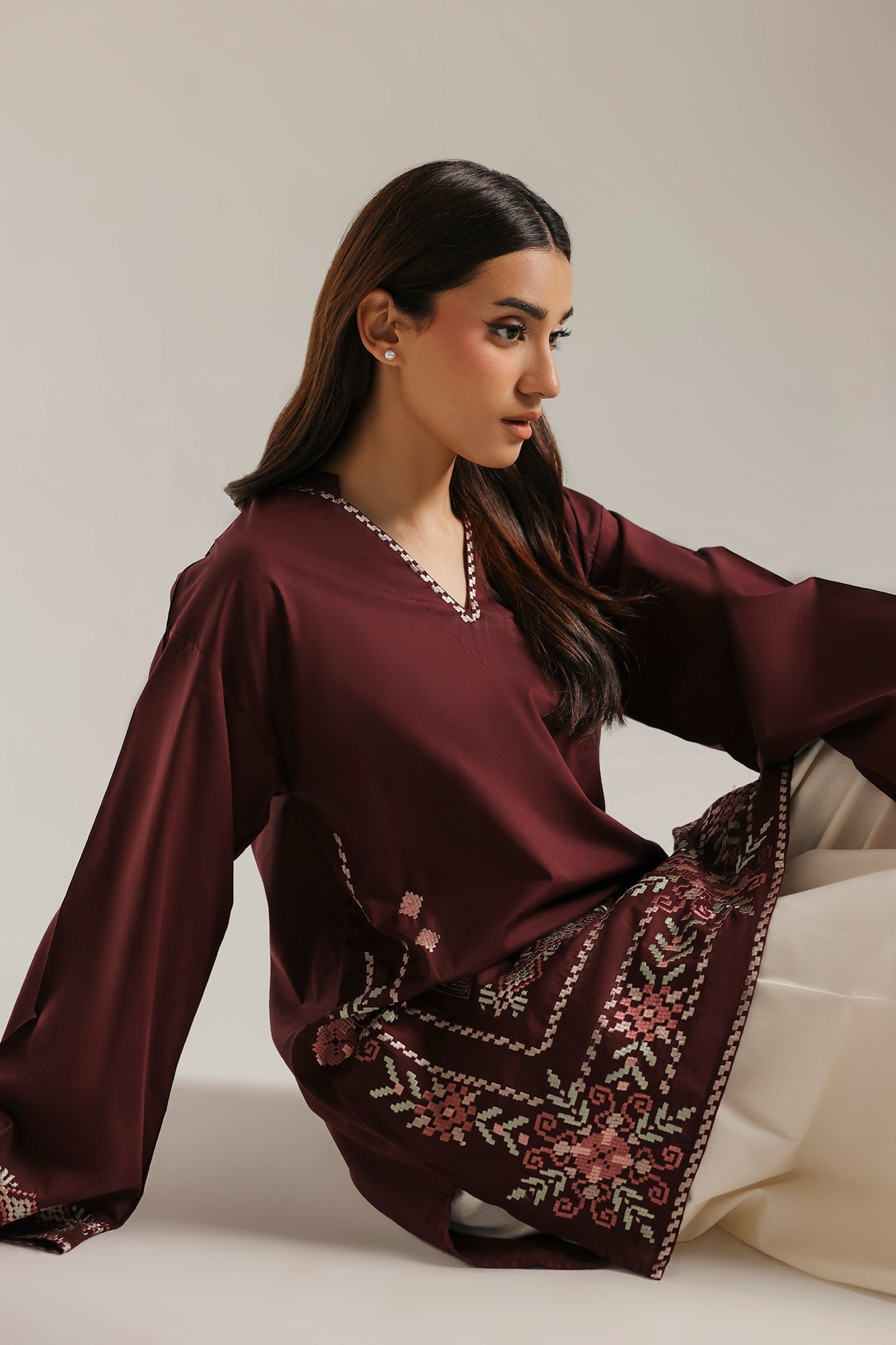 EMBROIDERED KURTI (E9607-102-403)