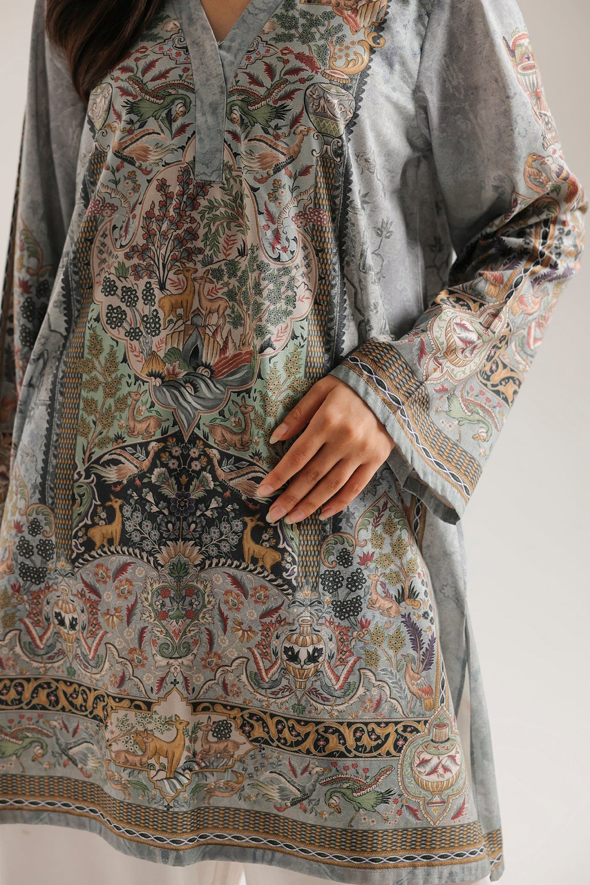 PRINTED KURTI (E9624-102-817)