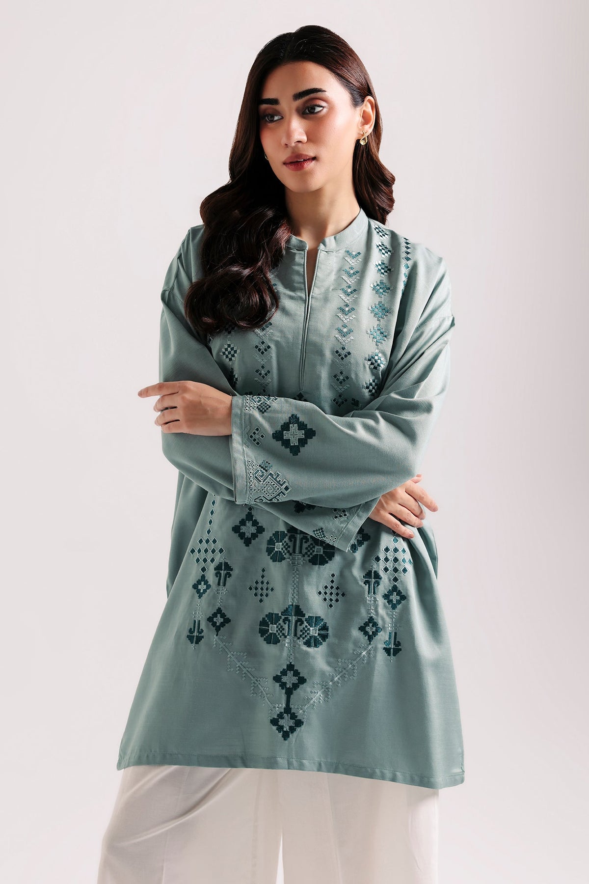 EMBROIDERED KURTI (E9699-102-718)
