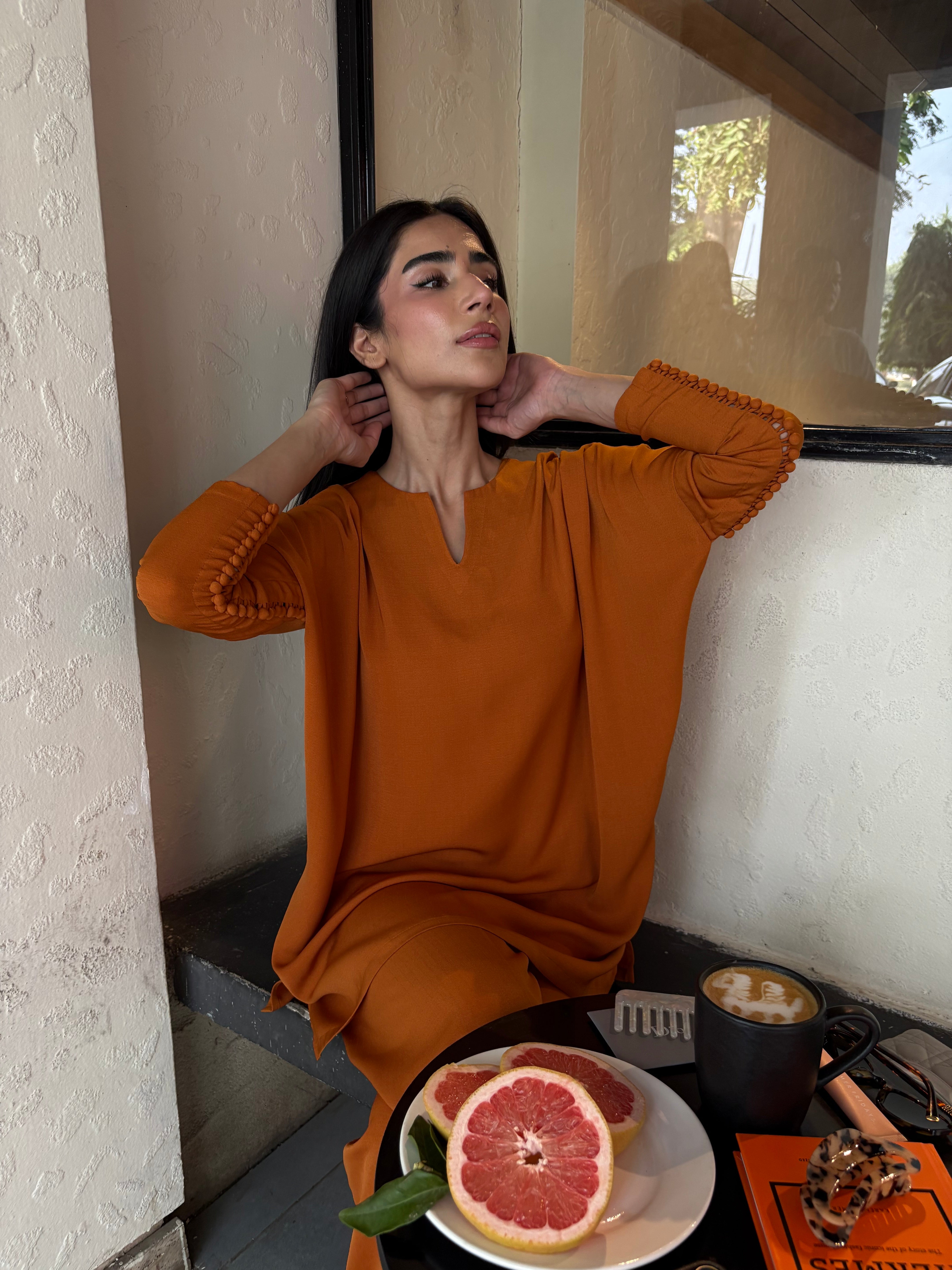 Burnt Orange Gabby Set