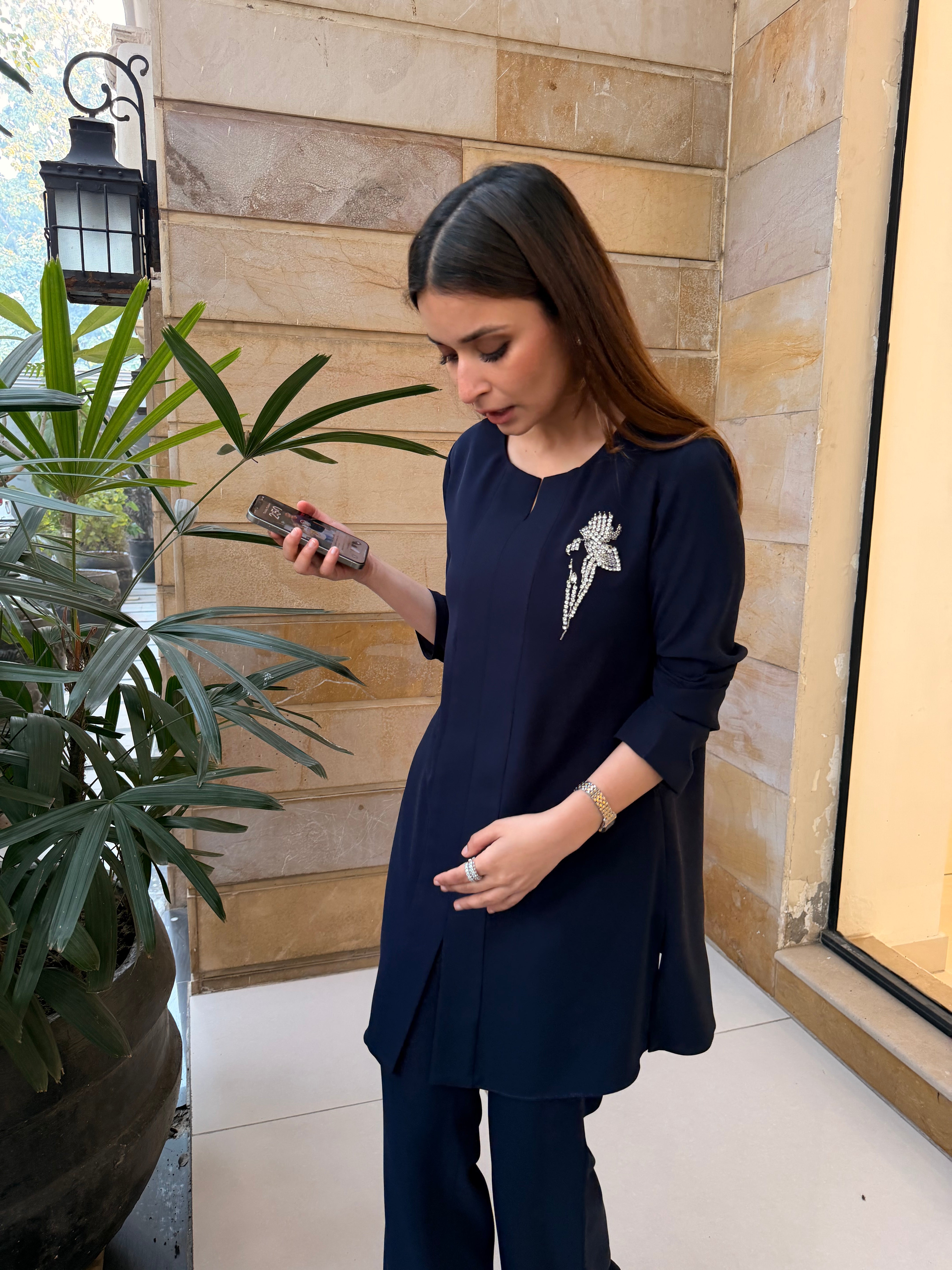 Navy Dina Set
